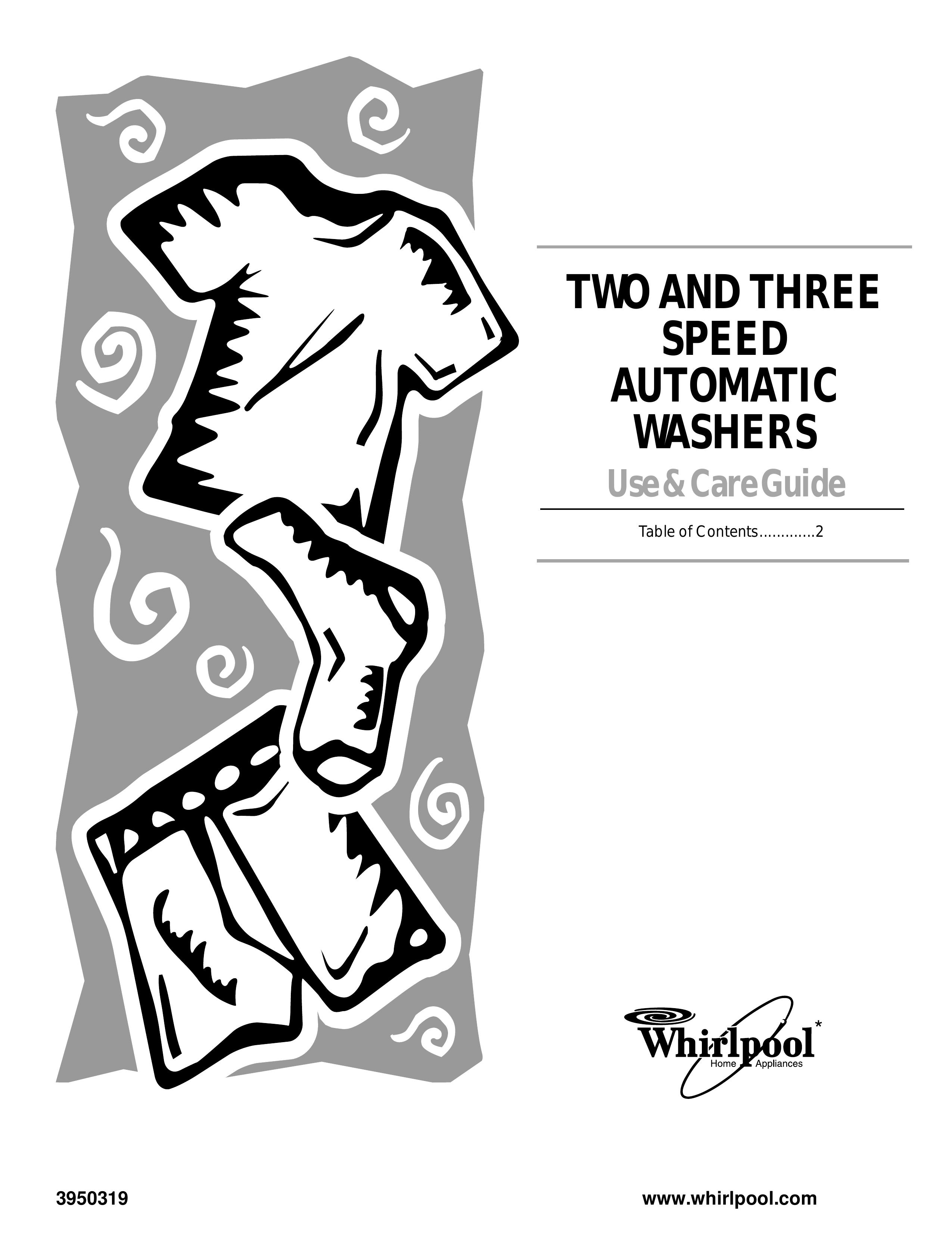 Whirlpool 3950319 Washer User Manual