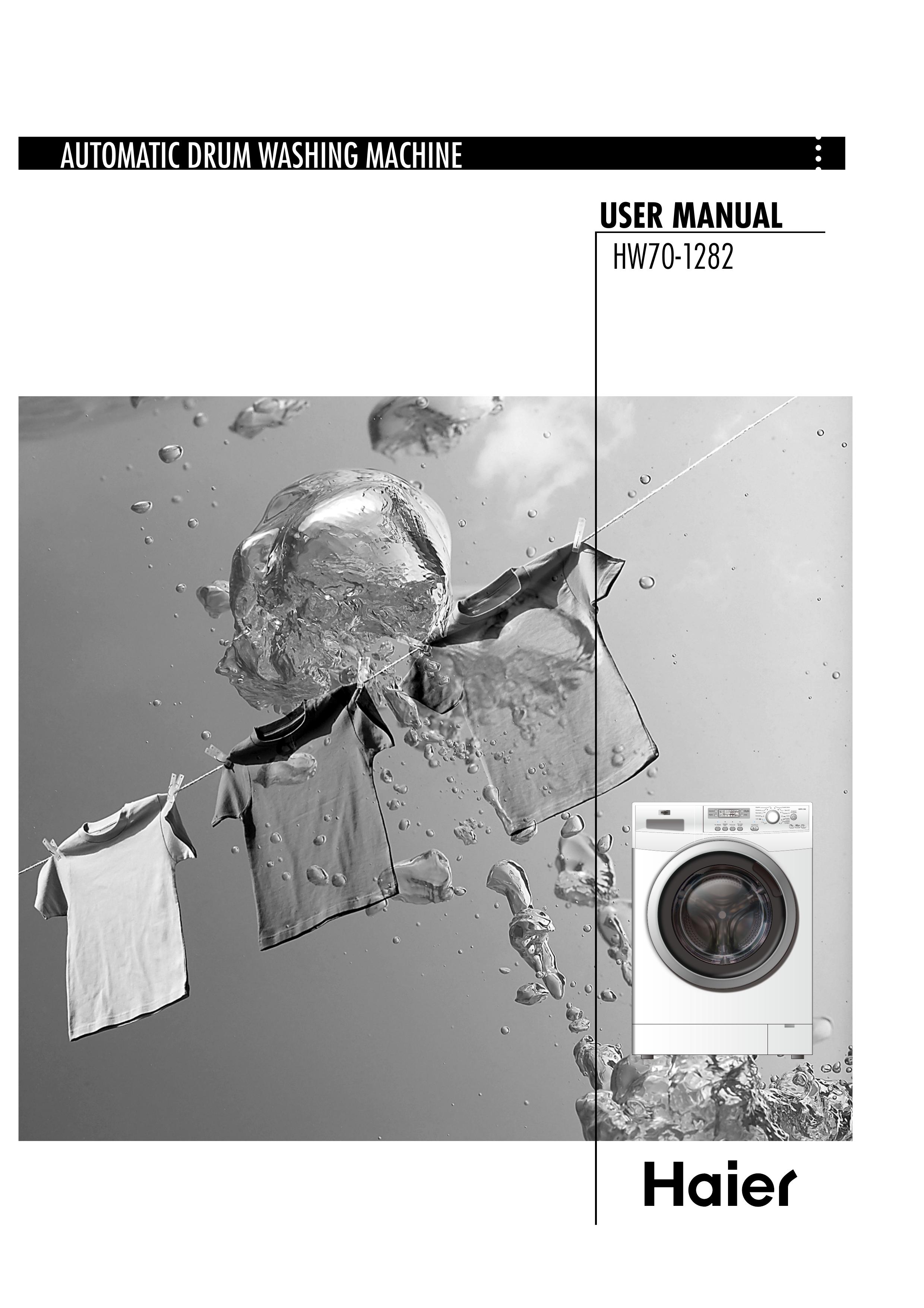 Haier HW70-1282 Washer/Dryer User Manual