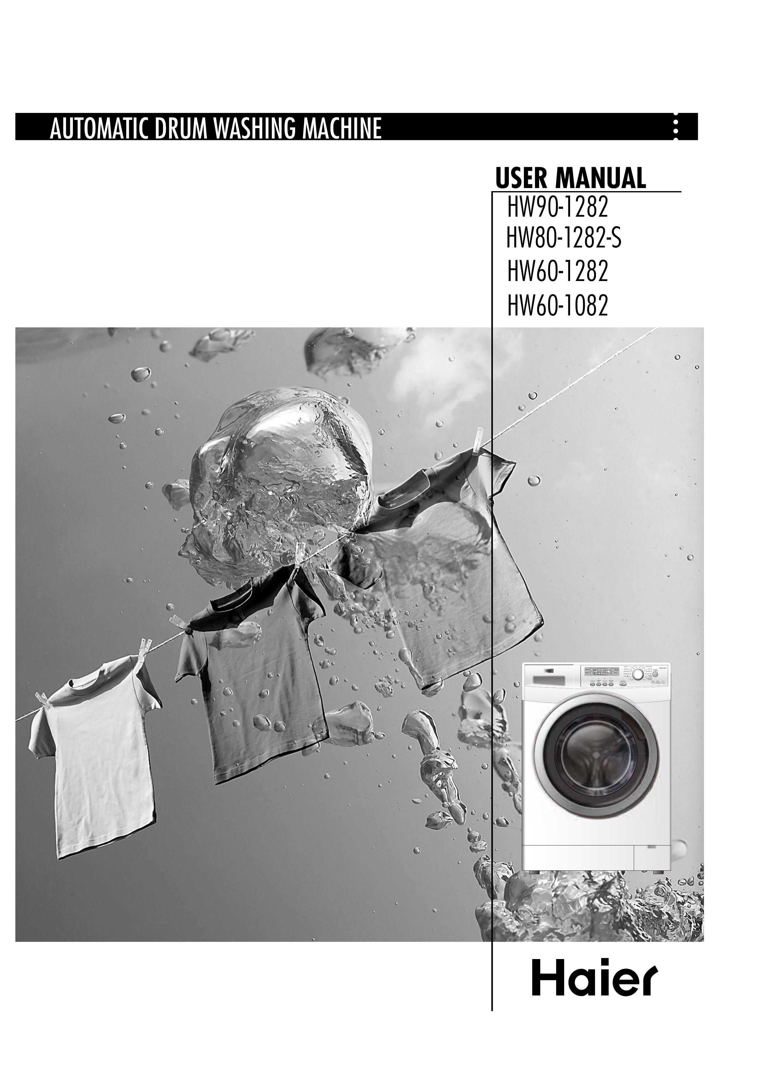 Haier HW80-1282-S Washer/Dryer User Manual