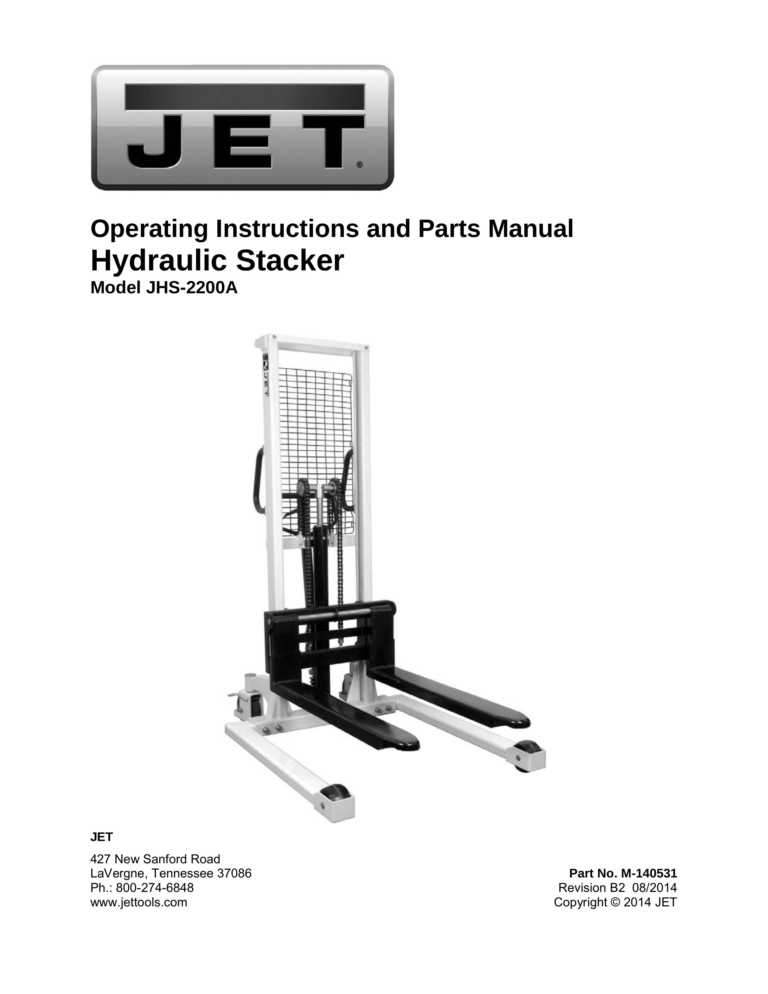Jet Tools JHS-2200A Washer/Dryer User Manual