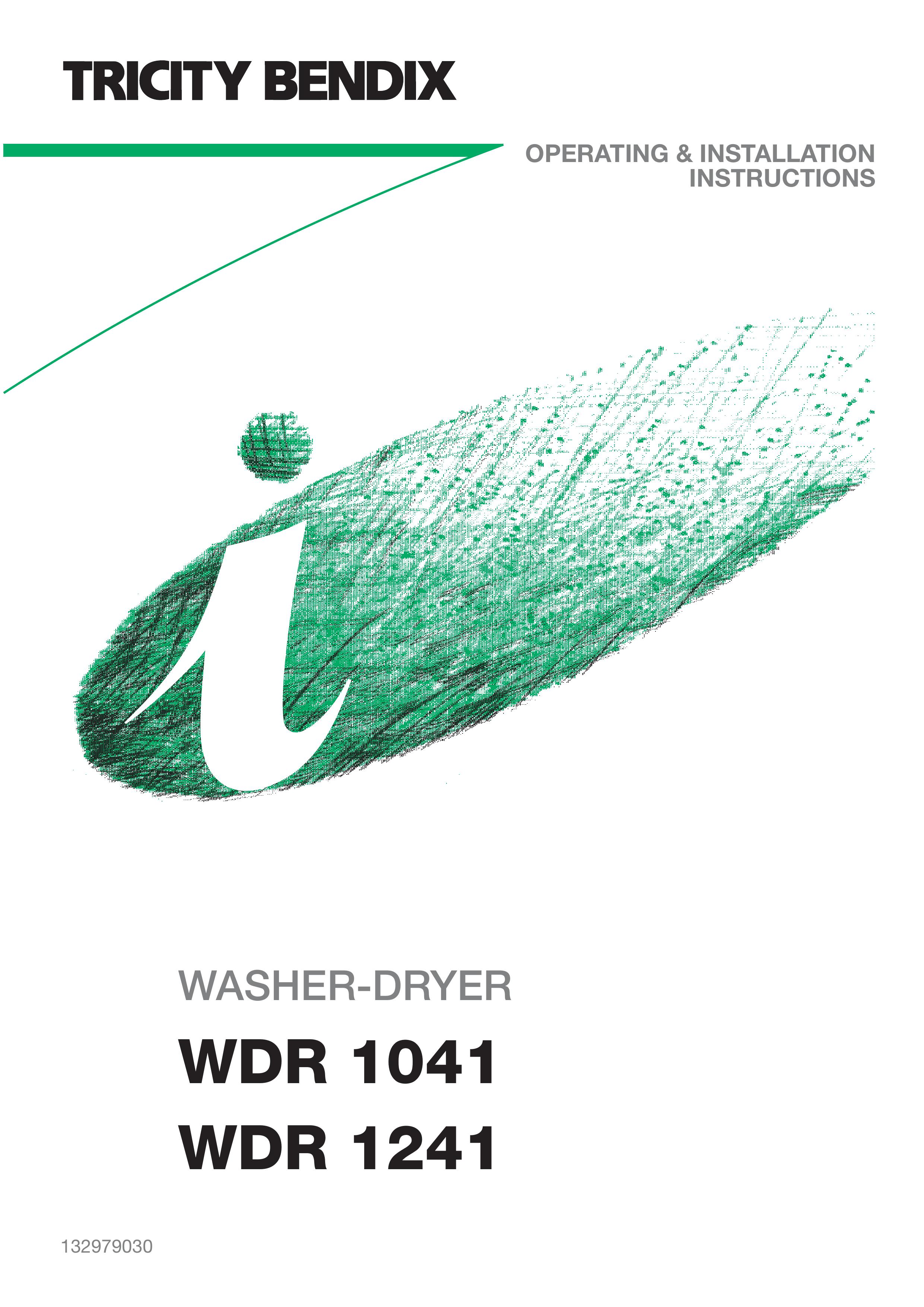 Tricity Bendix WDR 1041 Washer/Dryer User Manual