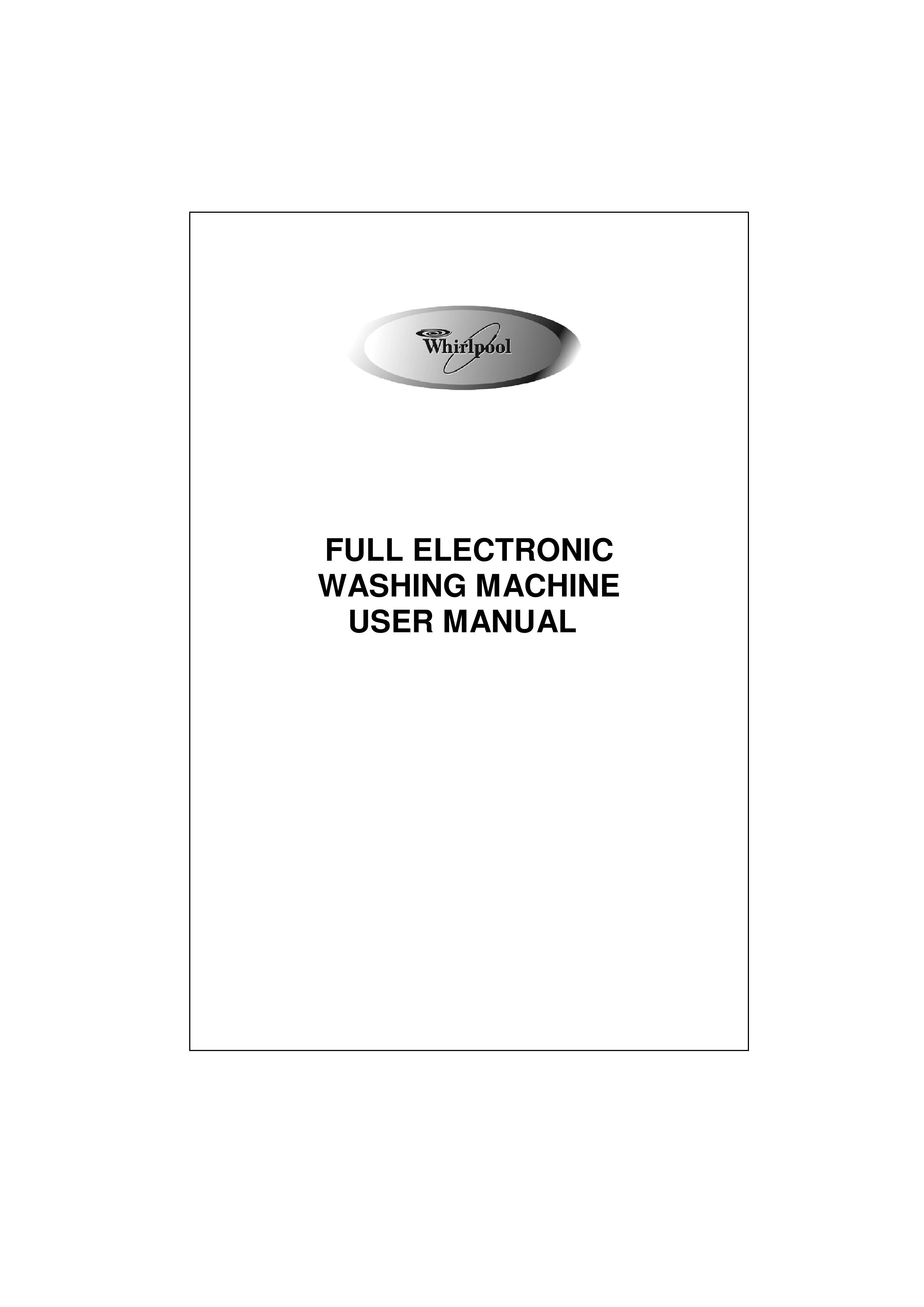 Whirlpool AWG 3102C/ AWG 5102C/ AWG 5122C Washer/Dryer User Manual