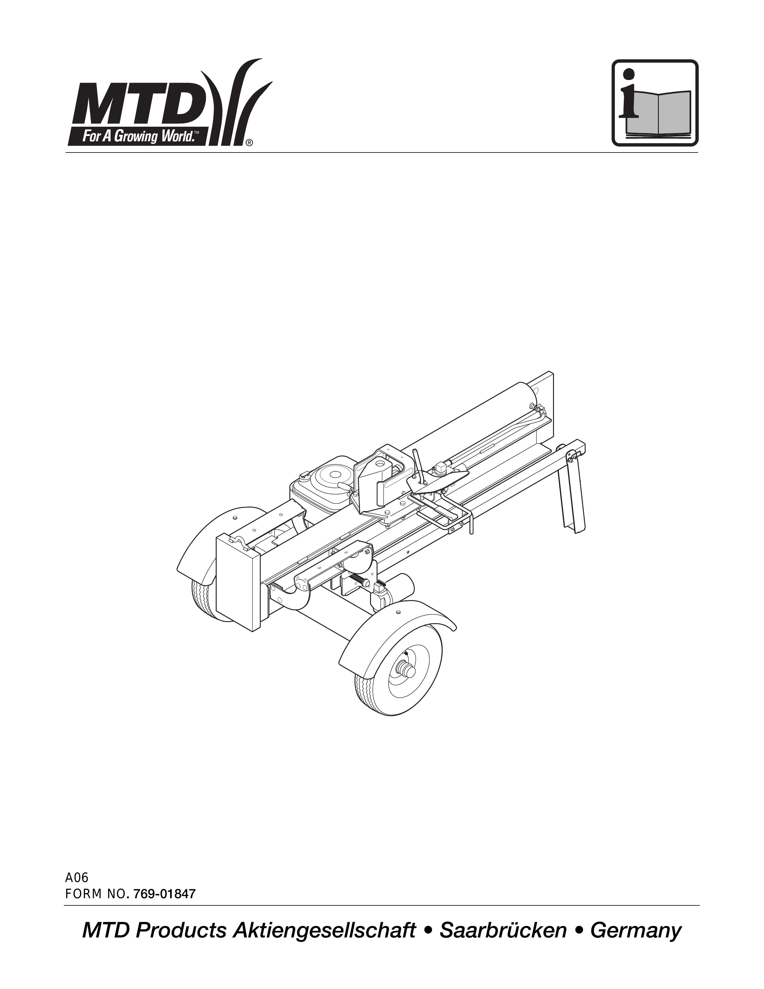 MTD Wood Splitter Backyard Playset User Manual