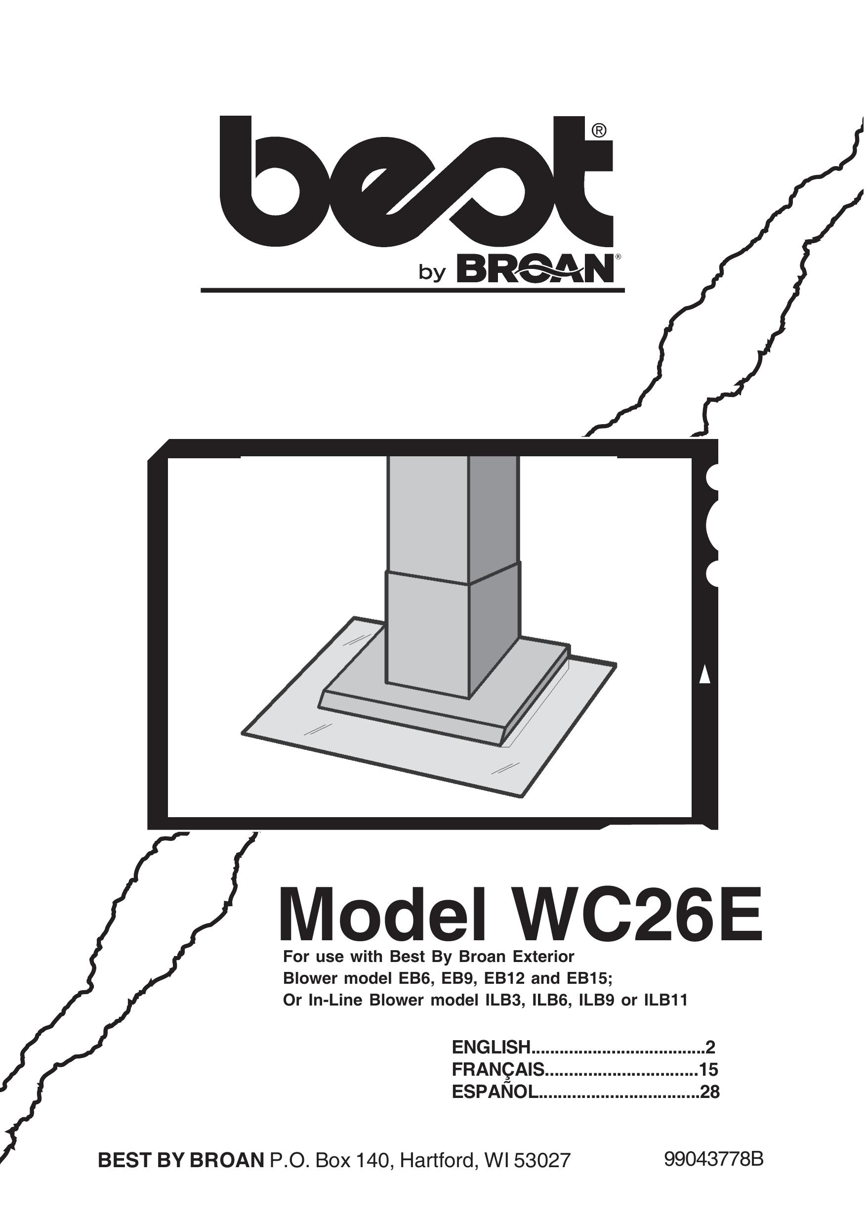 Best WC26E Blower User Manual