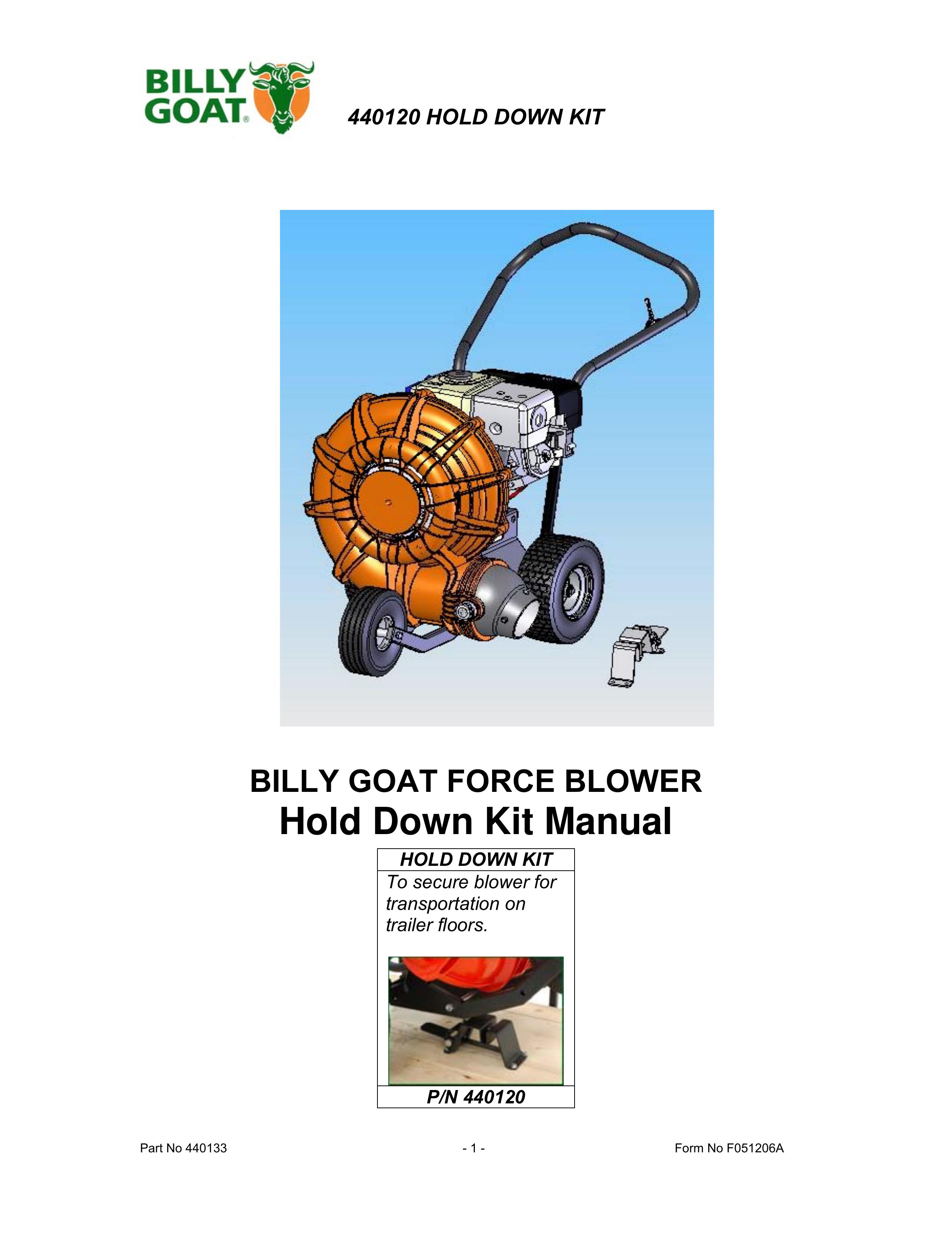 Billy Goat 440120 Blower User Manual