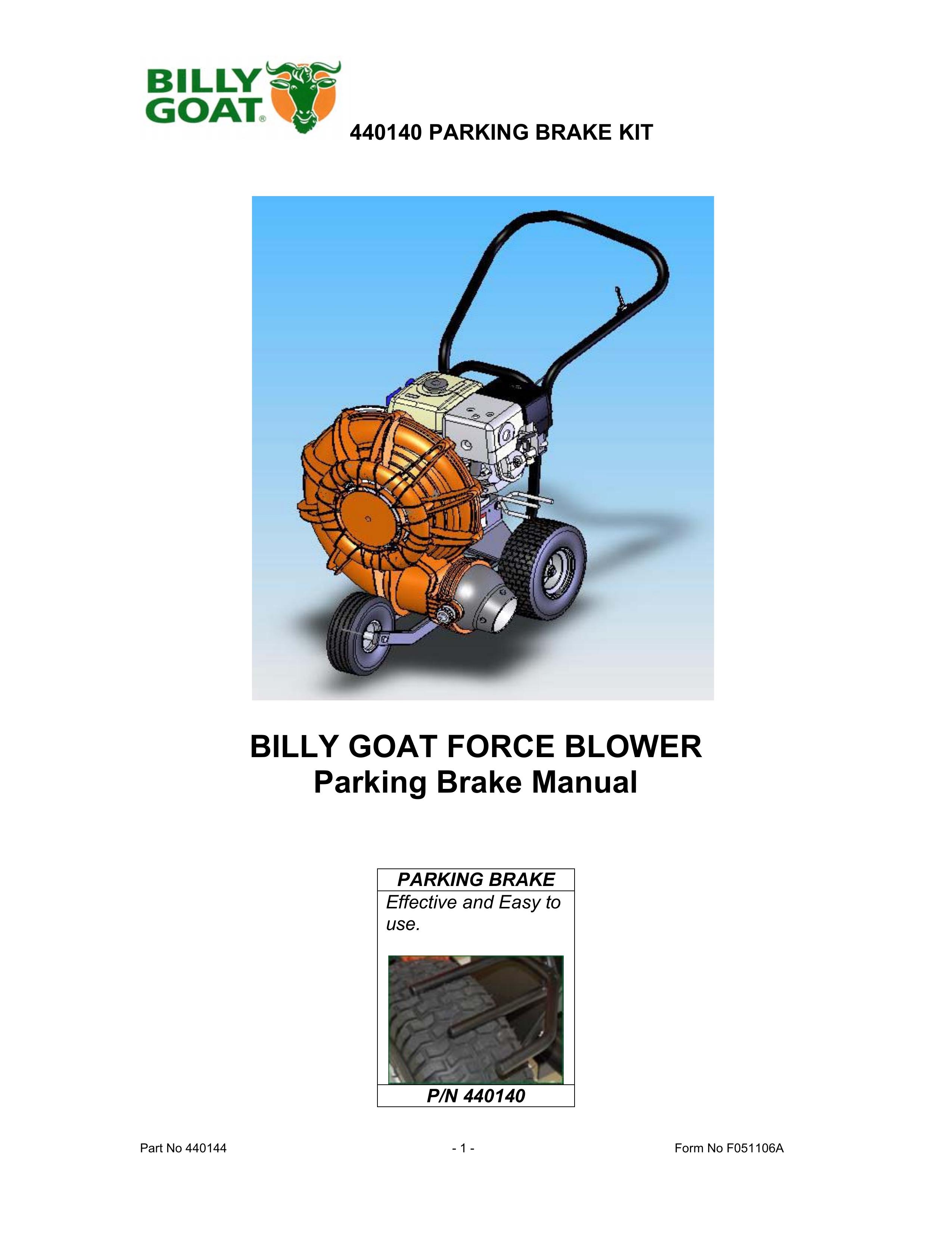Billy Goat 440140 Blower User Manual