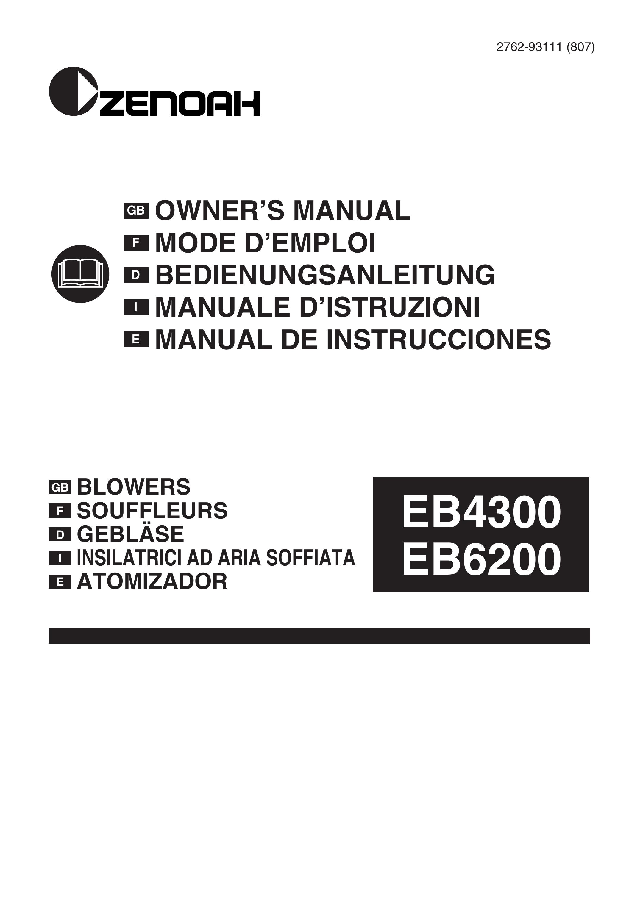 Zenoah EB440 Blower User Manual