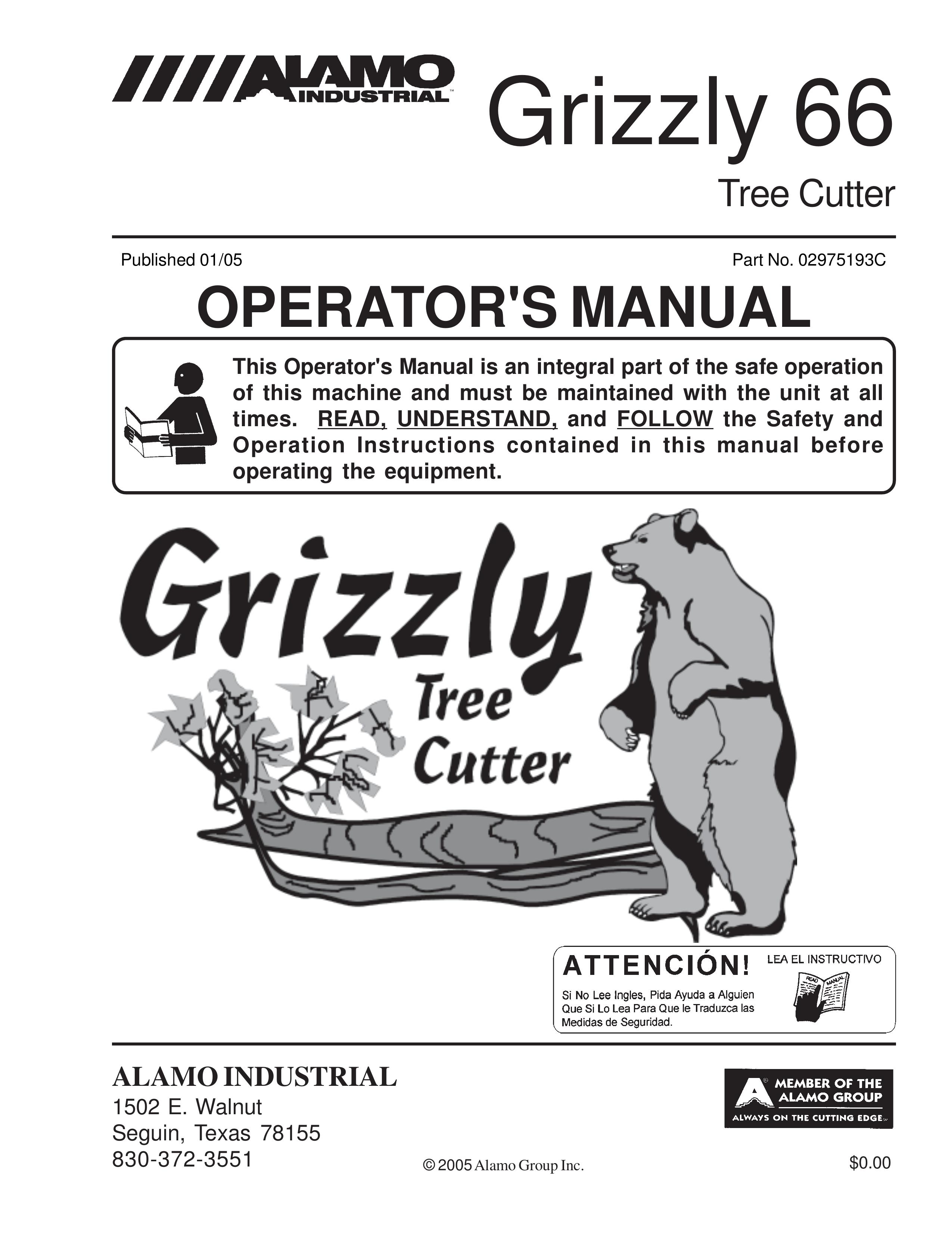 Alamo 66 Brush Cutter User Manual