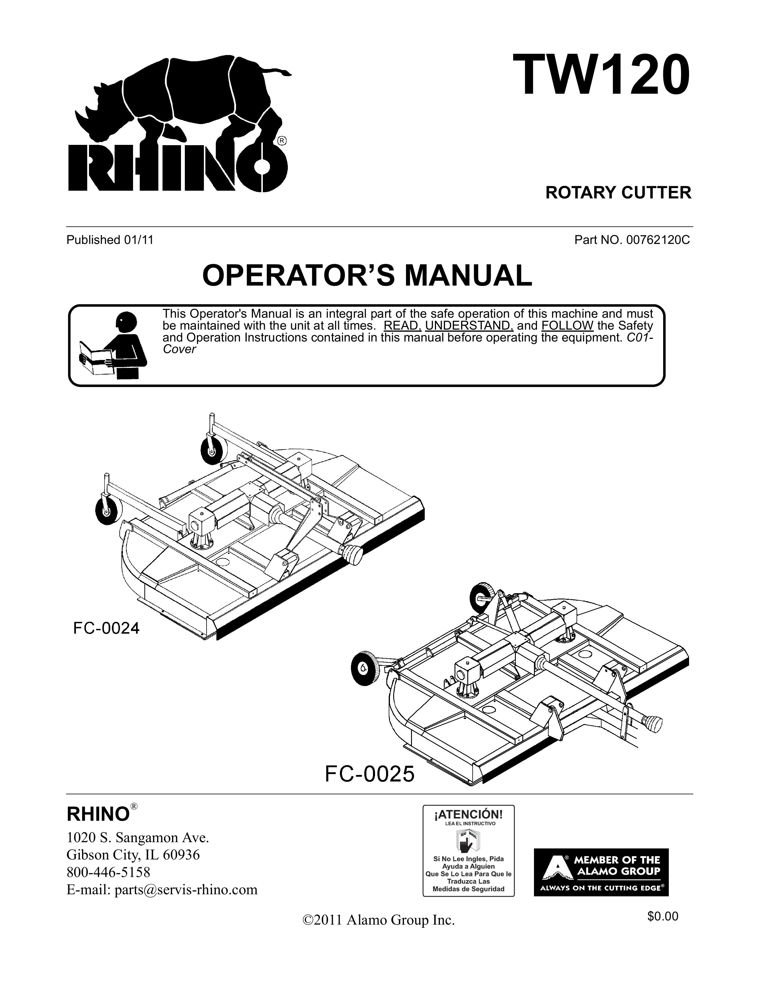 Blue Rhino FC-0025 Brush Cutter User Manual