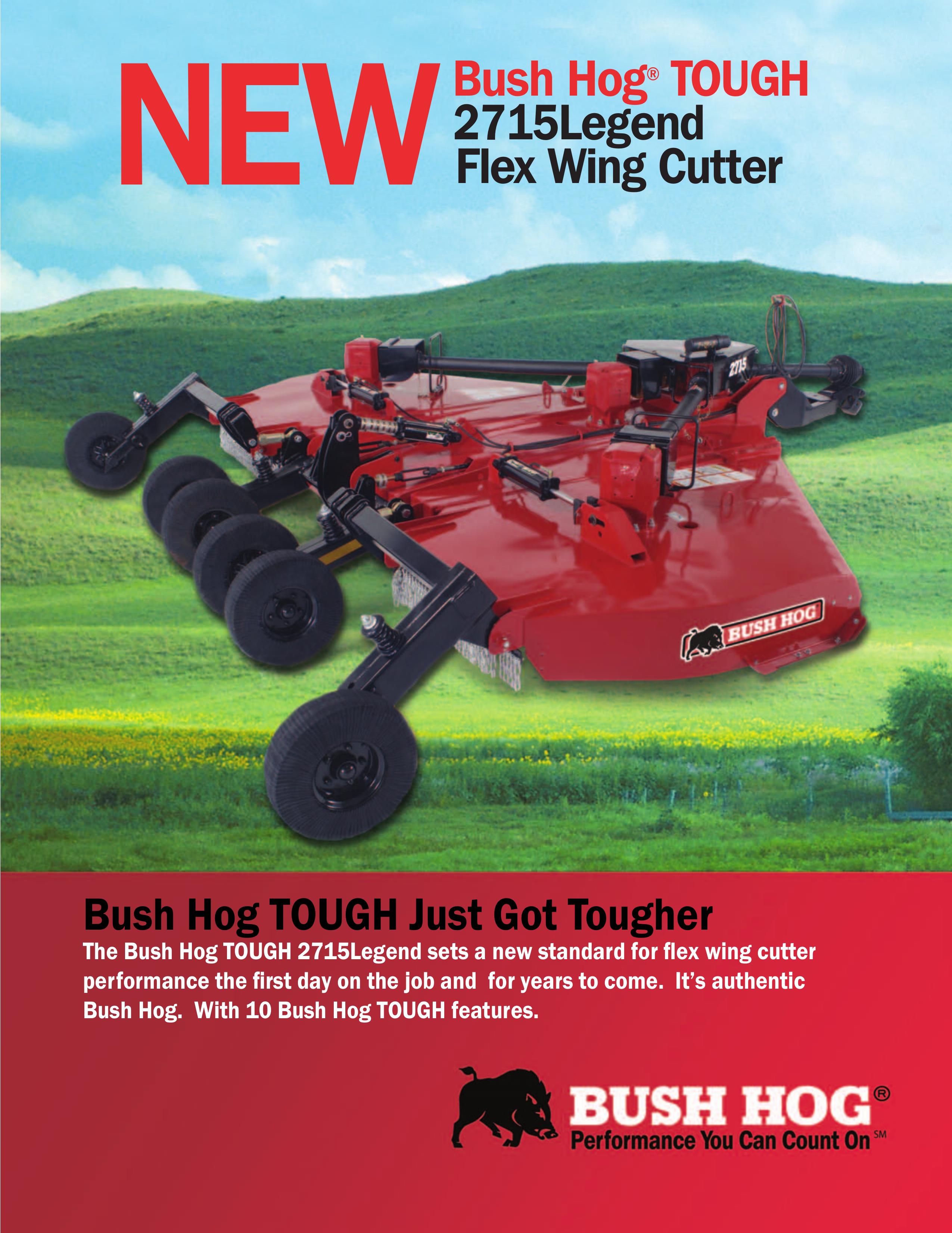 Bush Hog 2715Legend Brush Cutter User Manual
