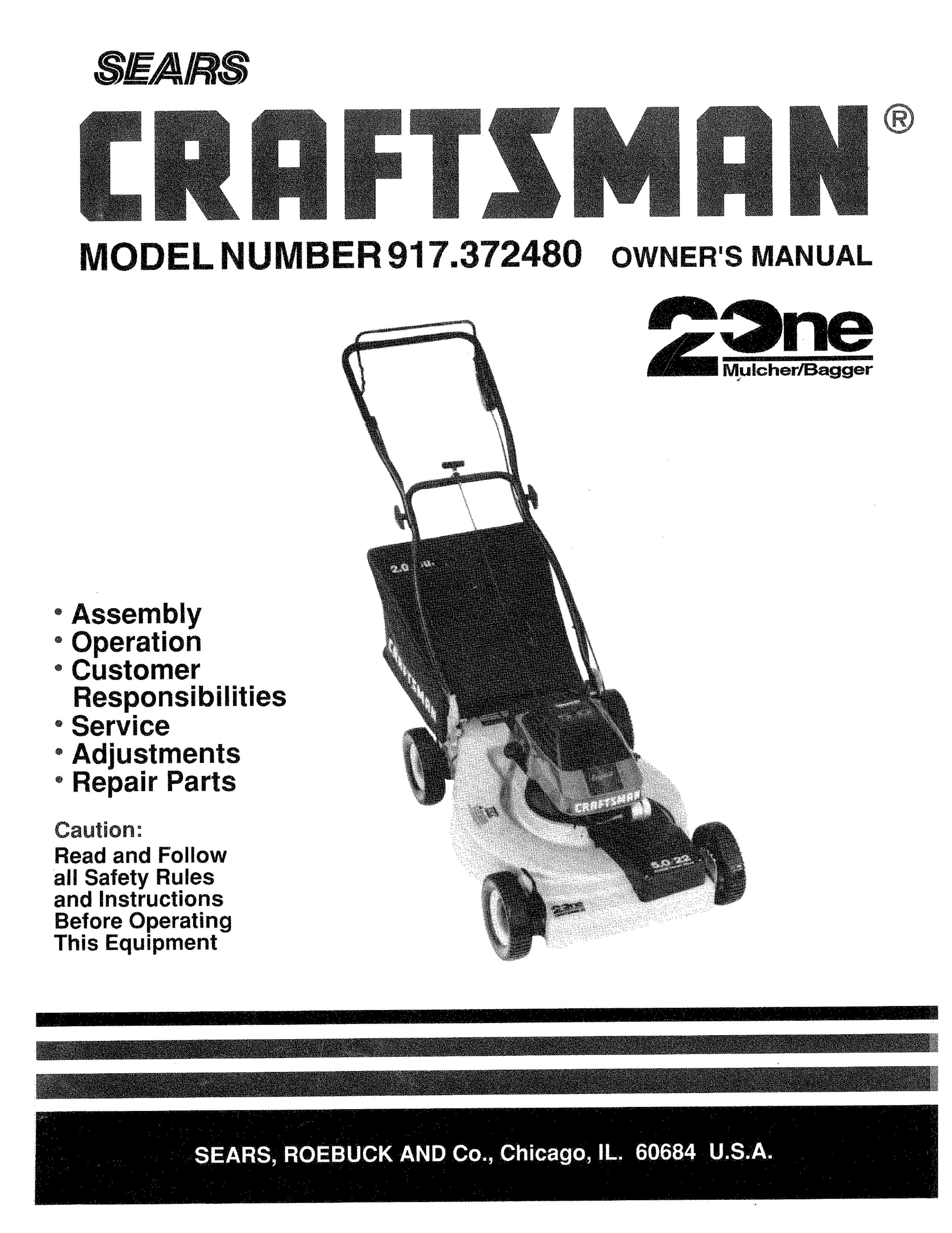 Craftsman 917.37248 Brush Cutter User Manual