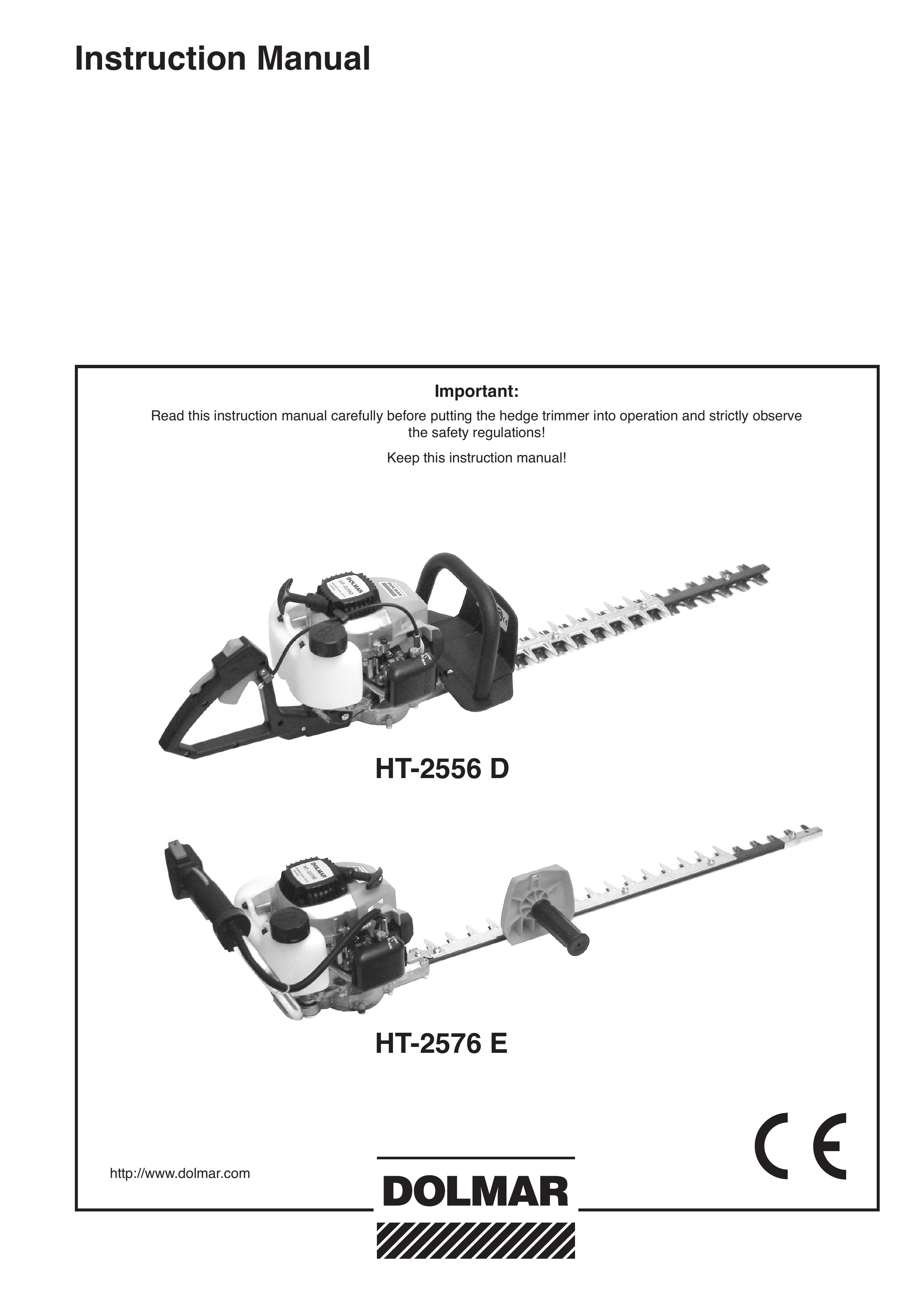 Dolmar HT-2556 D, HT-2576 E Brush Cutter User Manual