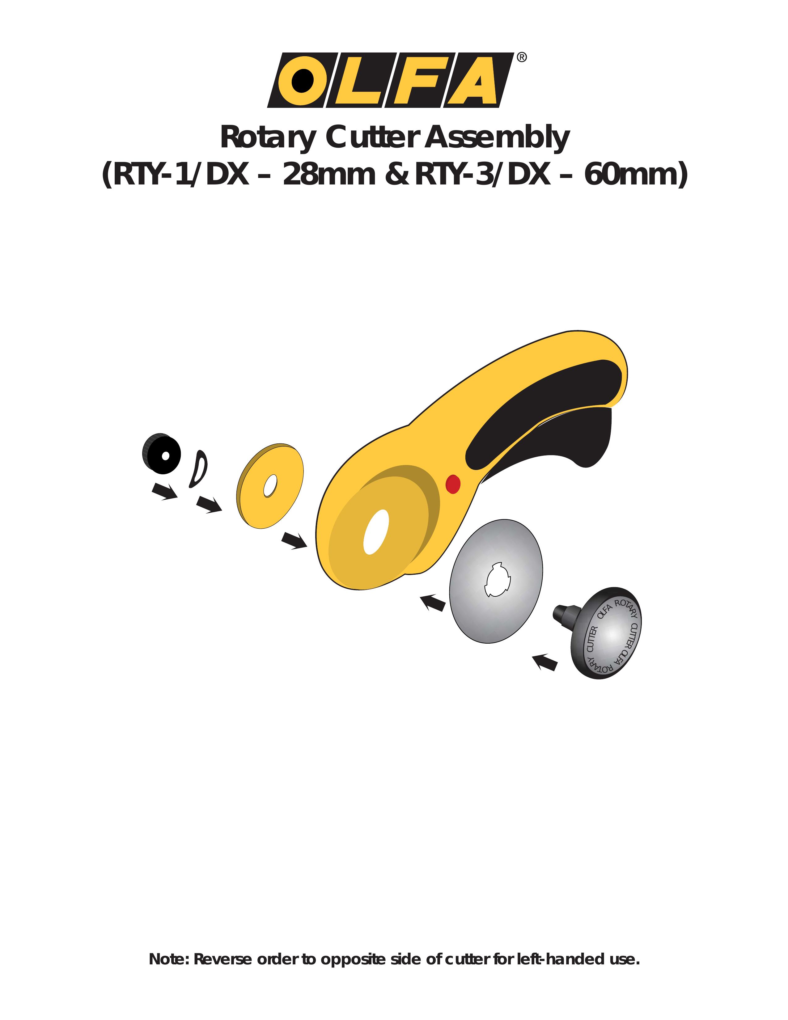 Olfa RTY-1/DX Brush Cutter User Manual