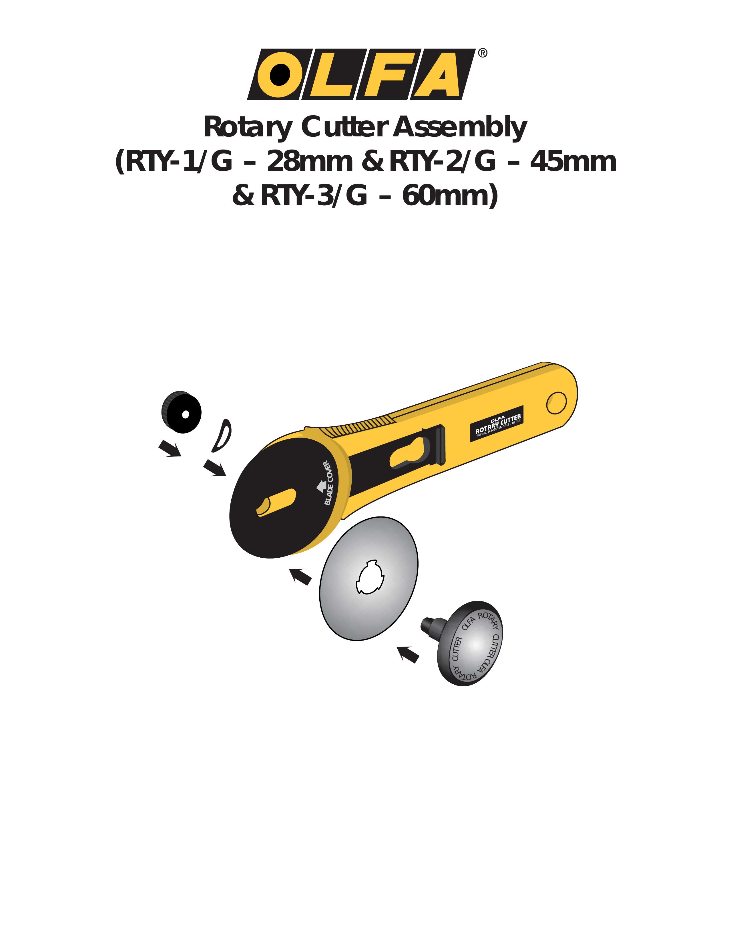 Olfa RTY-3/G Brush Cutter User Manual