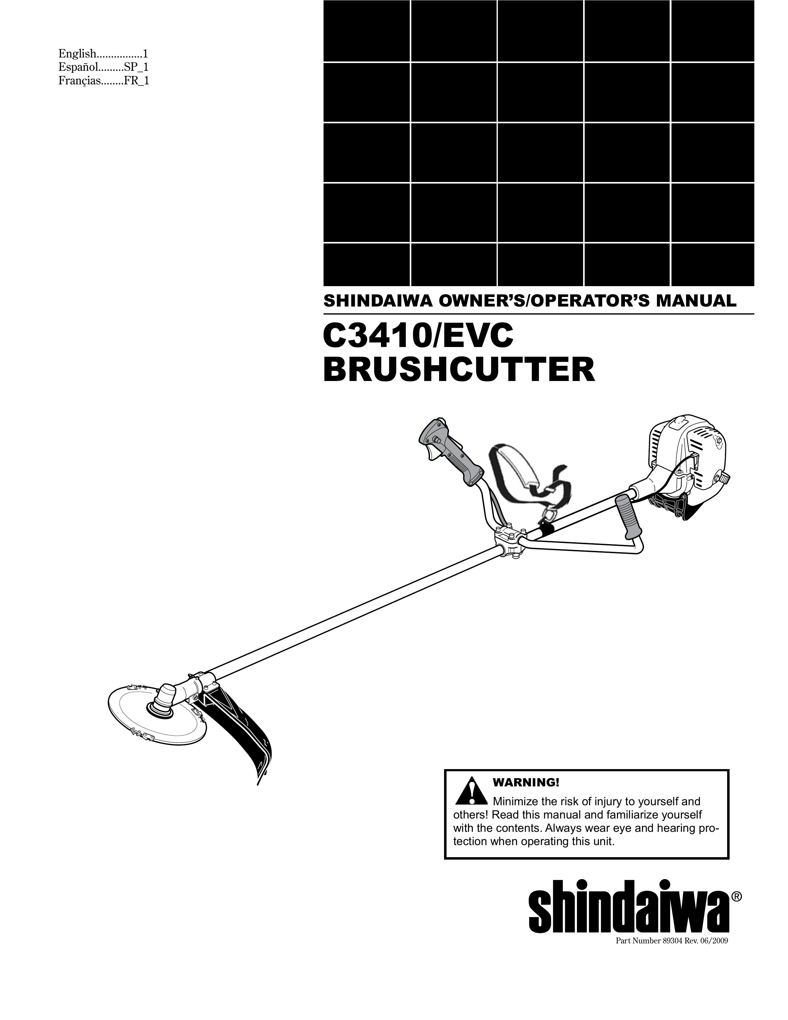 Shindaiwa 89304 Brush Cutter User Manual