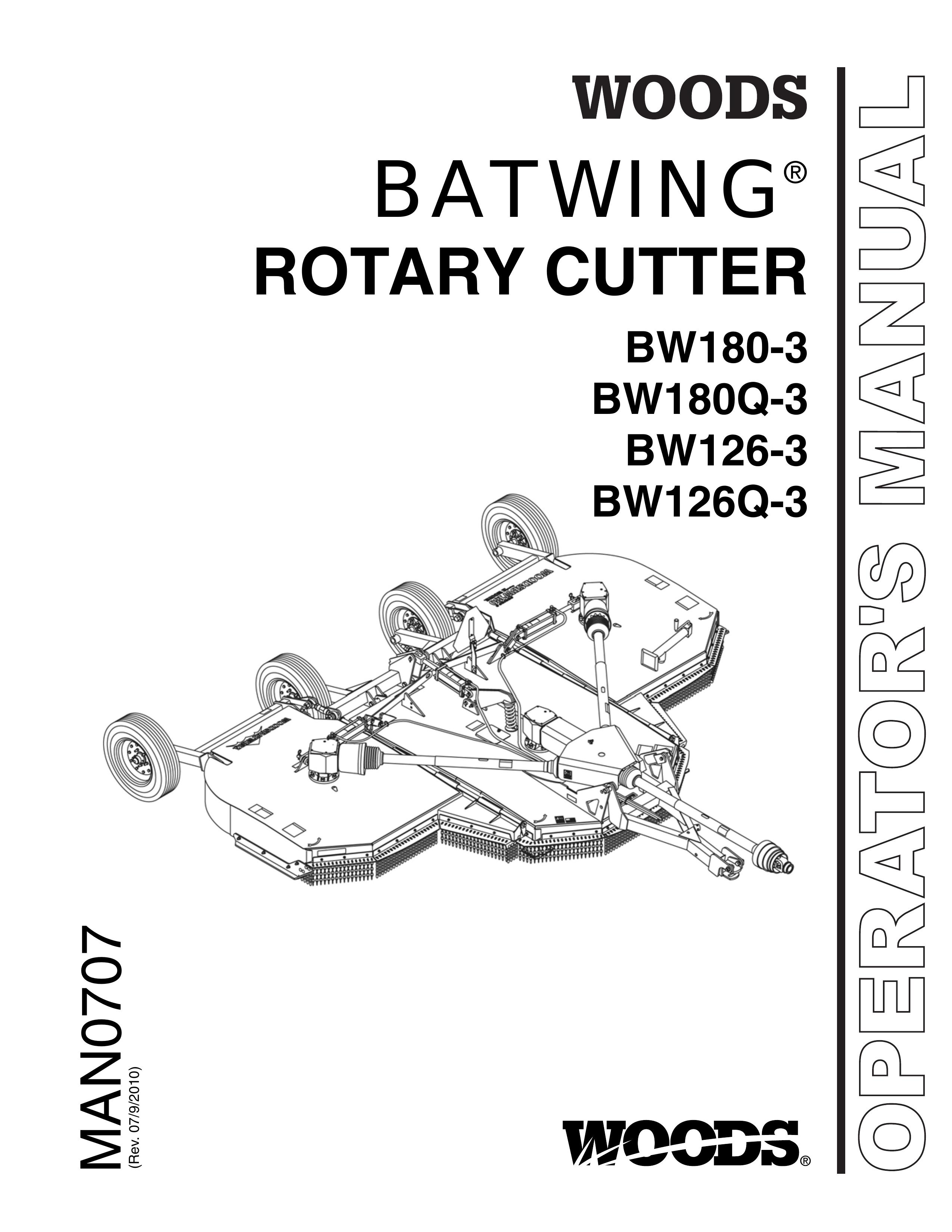 Woods Equipment BW126-3 Brush Cutter User Manual