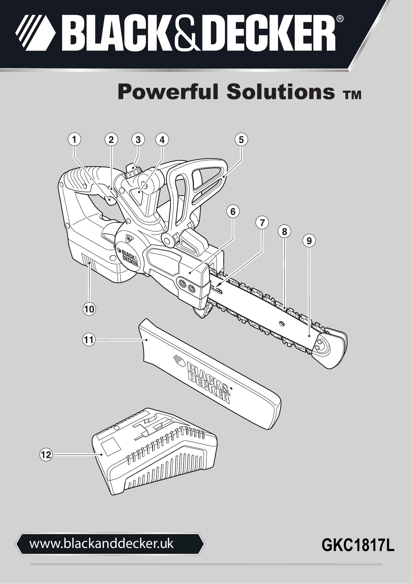 Black & Decker 90559283 Chainsaw User Manual