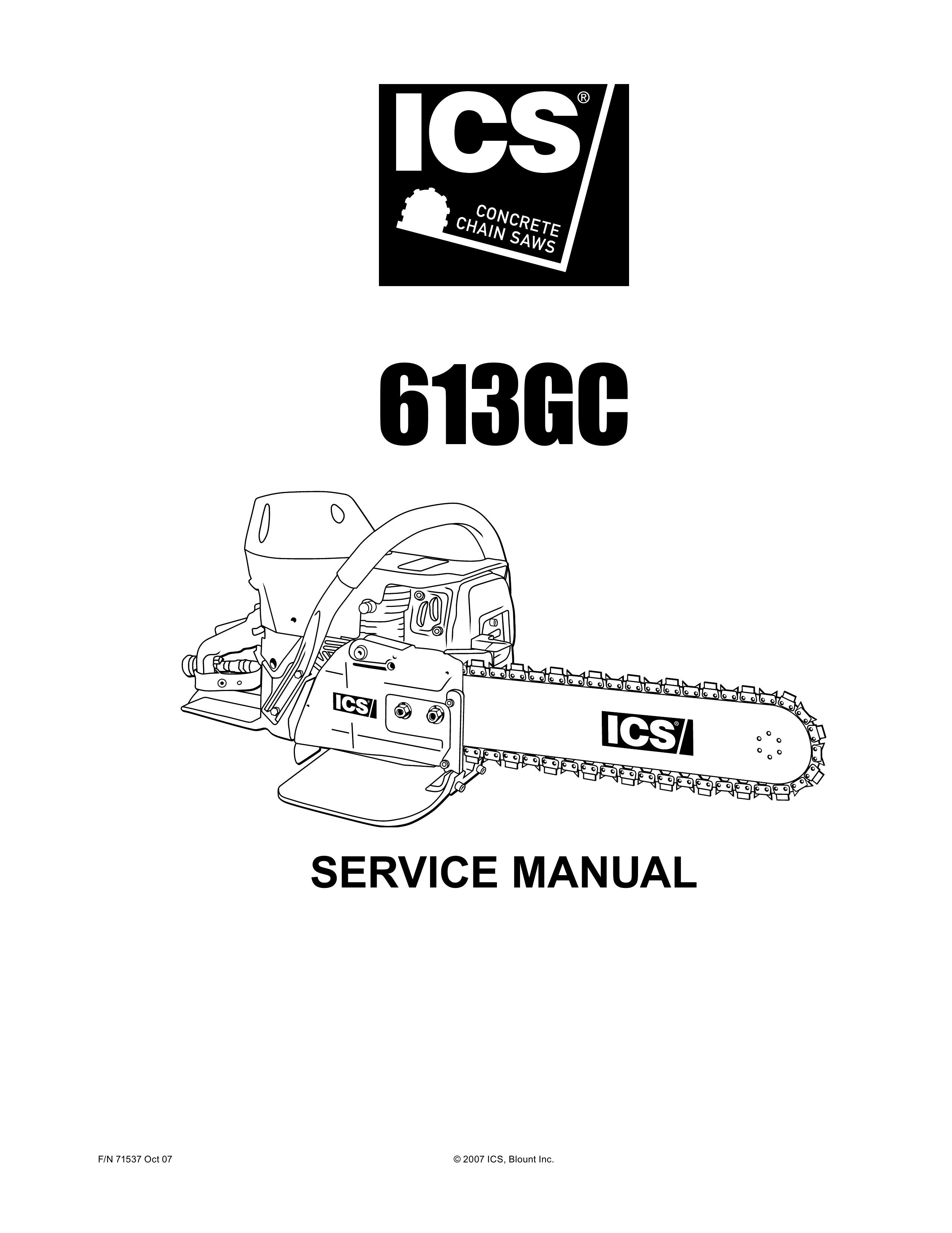 Blount 613GC Chainsaw User Manual