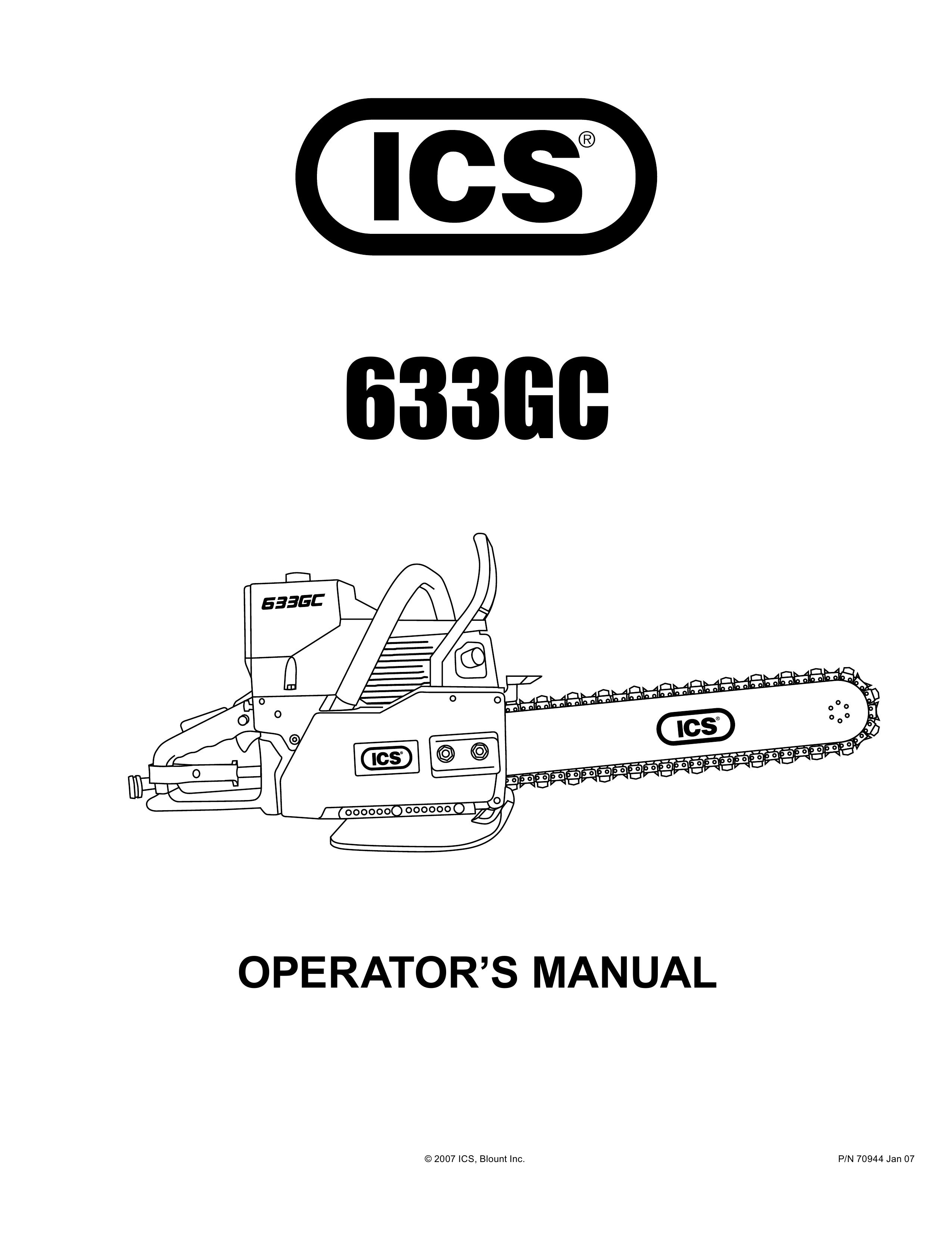 Blount 633GC Chainsaw User Manual