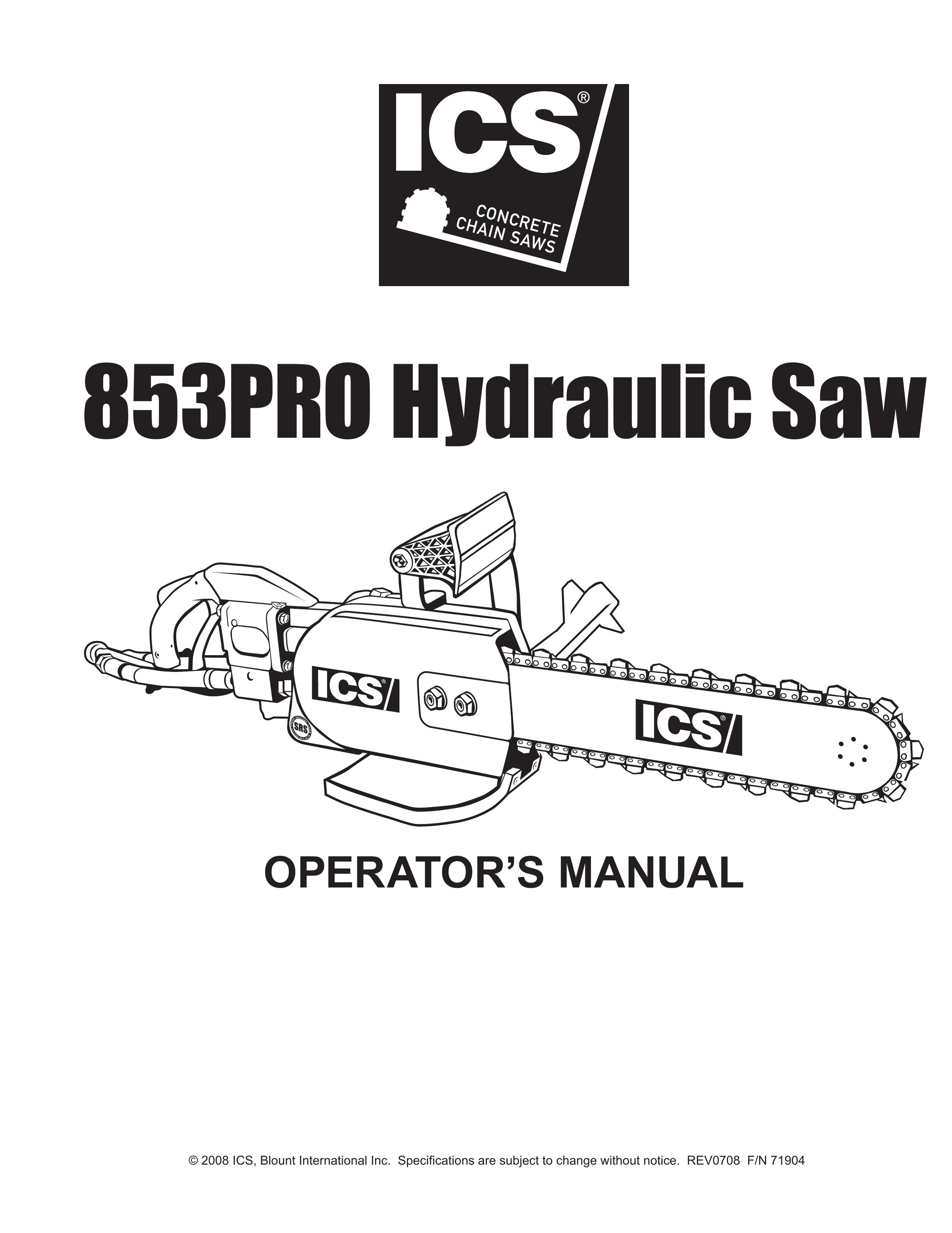 Blount 853PRO Chainsaw User Manual