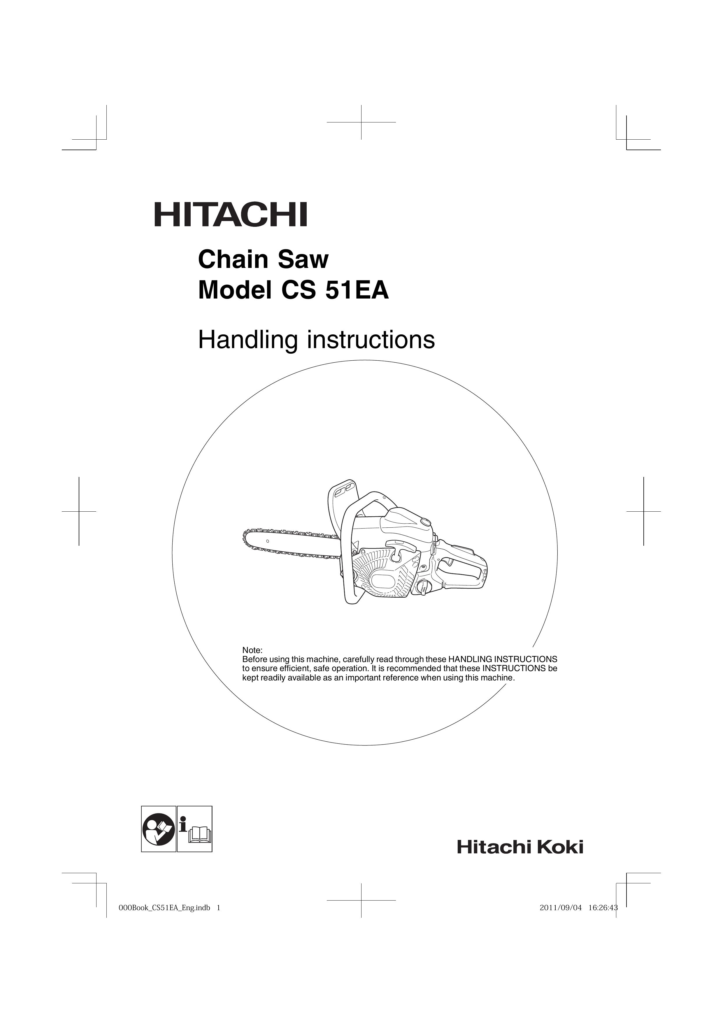 Hitachi CS 51EA Chainsaw User Manual