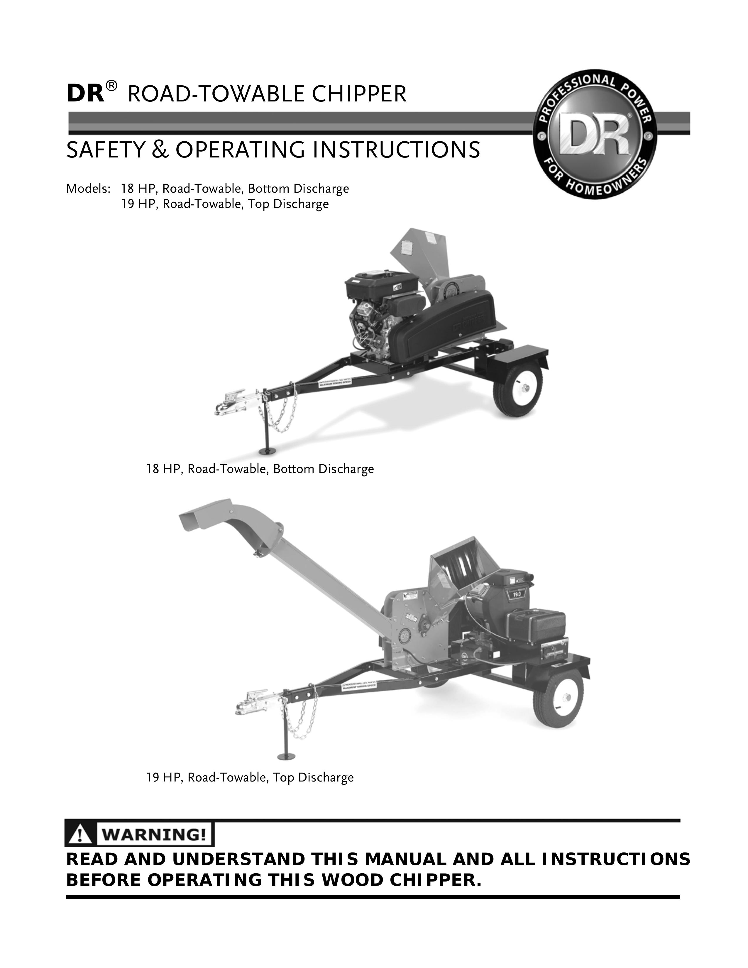 Country Home Products 18 HP Chipper User Manual