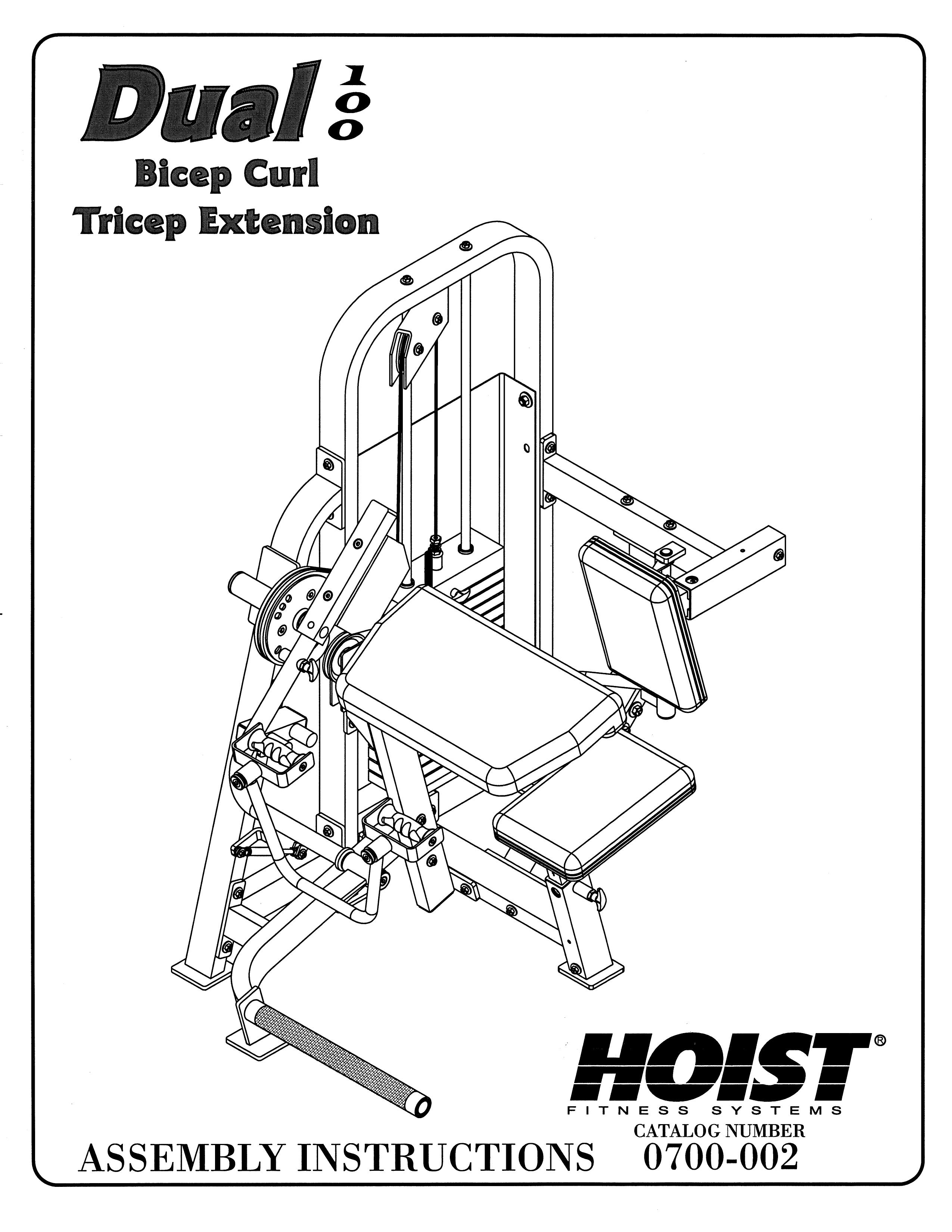 Hoist Fitness 0700-002 Compact Excavator User Manual