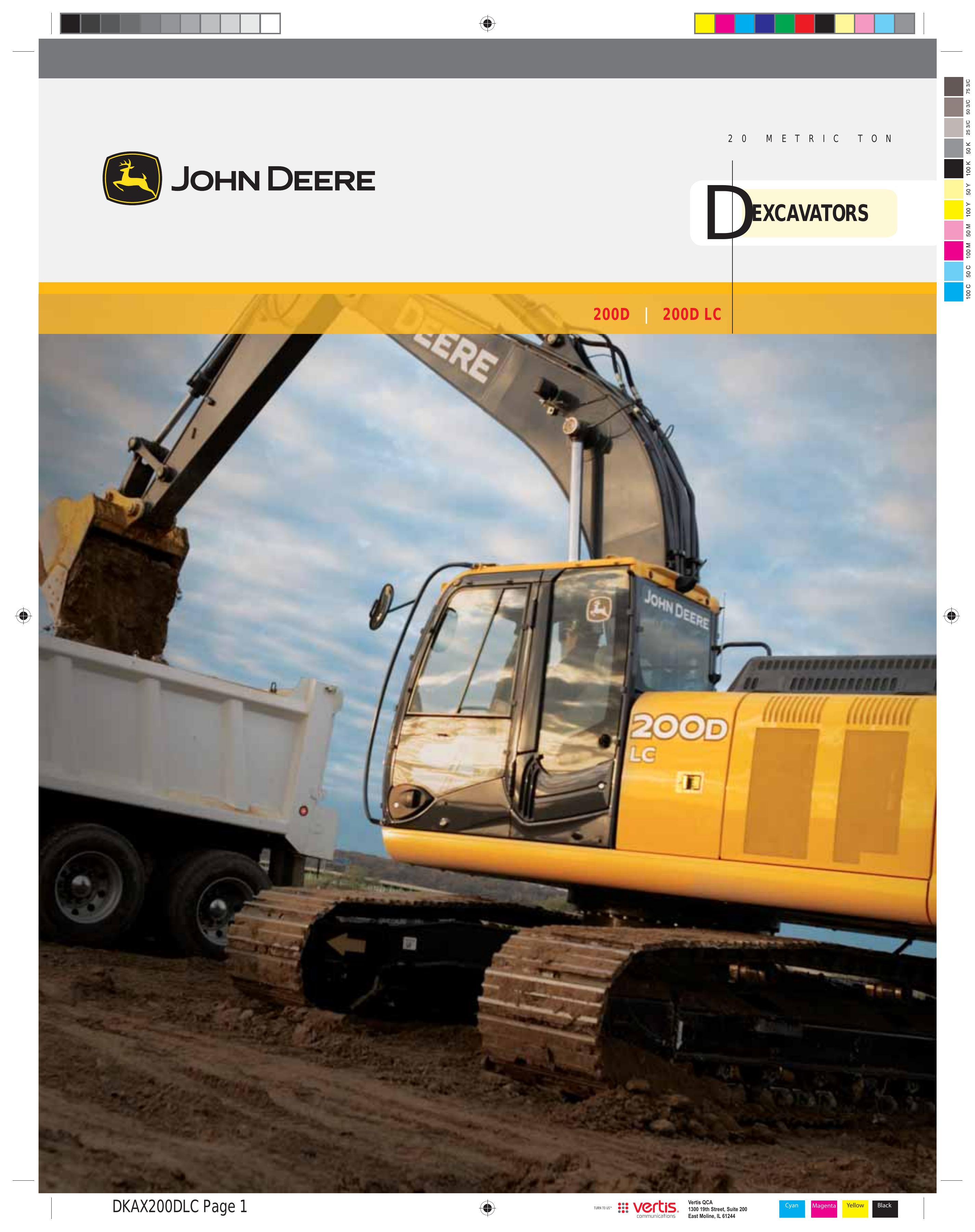 John Deere 200D LC Compact Excavator User Manual