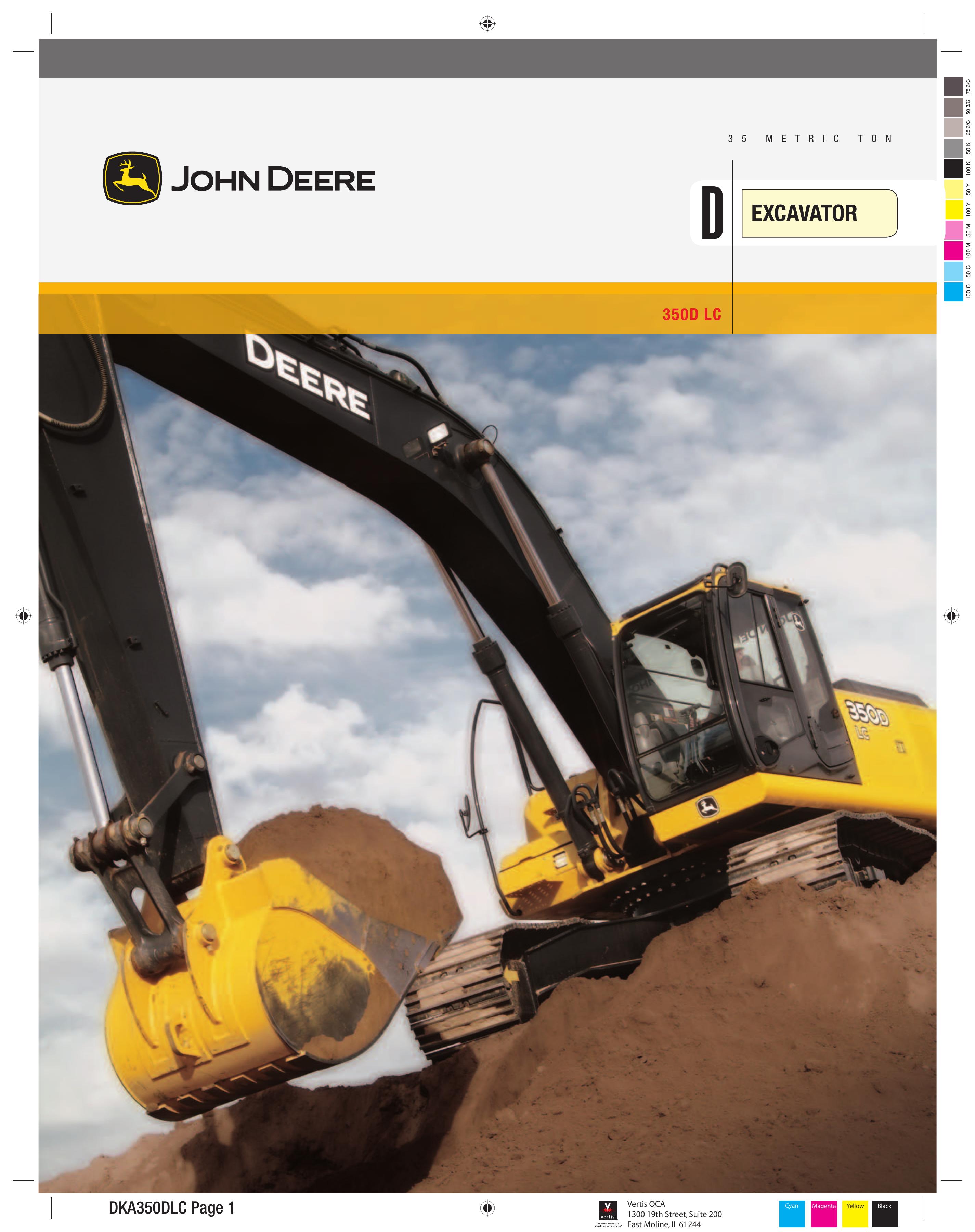 John Deere 350D LC Compact Excavator User Manual