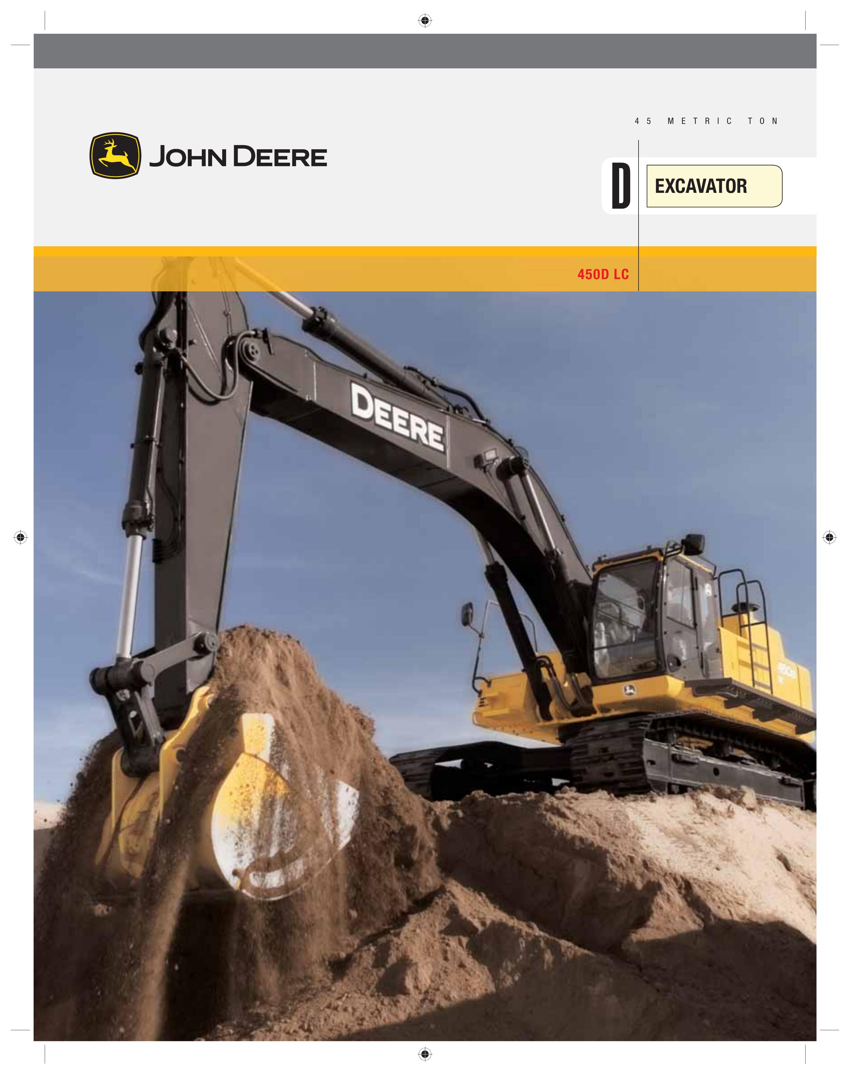 John Deere 450D LC Compact Excavator User Manual