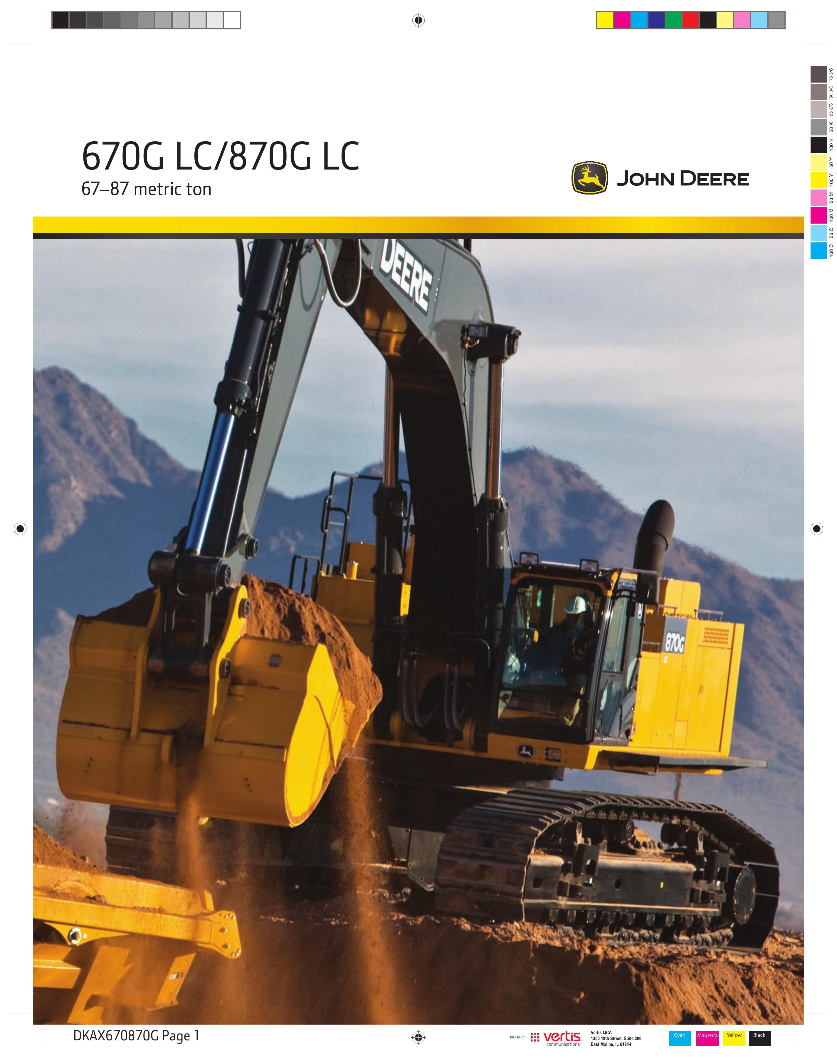 John Deere 670G LC Compact Excavator User Manual