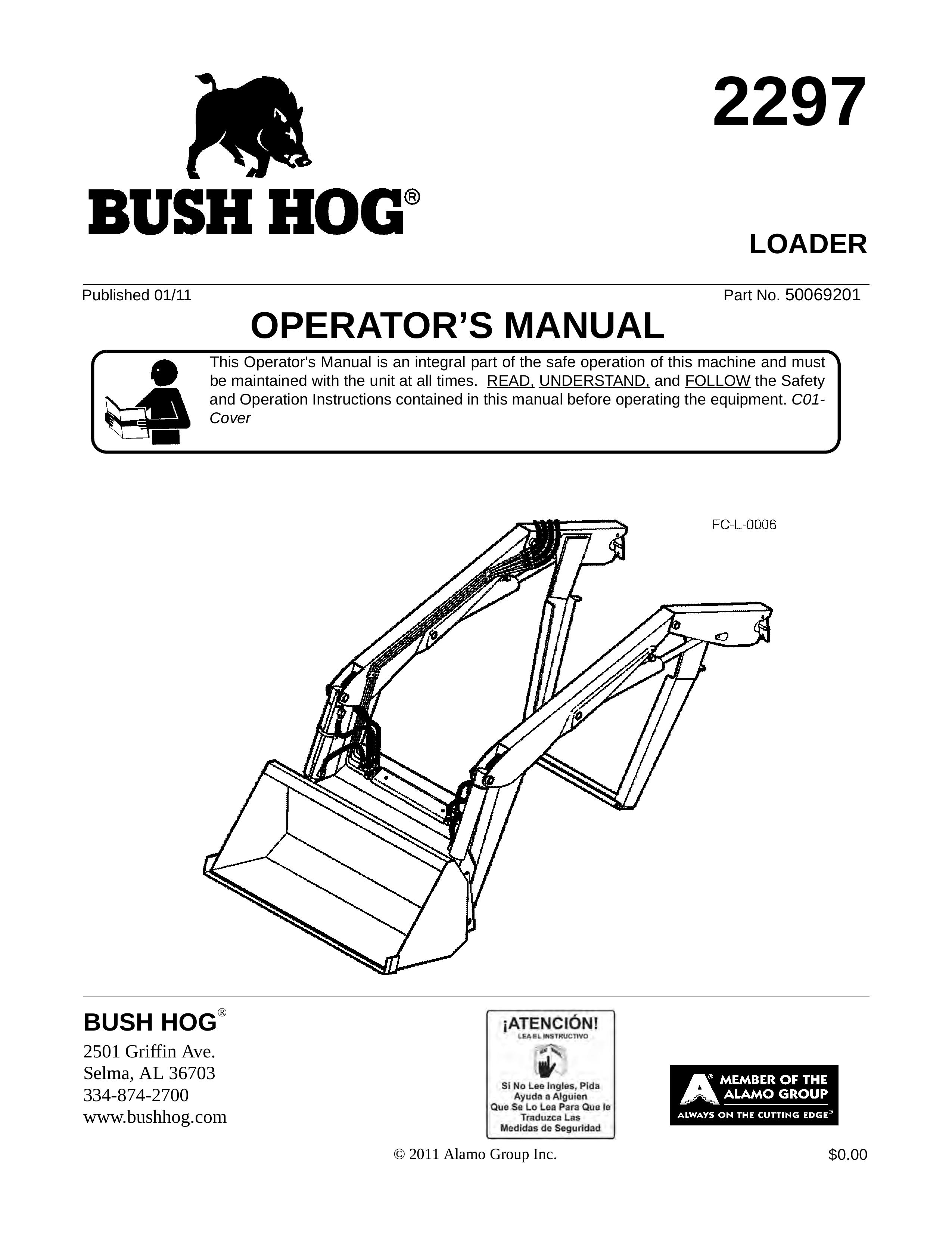 Bush Hog 2297 Compact Loader User Manual