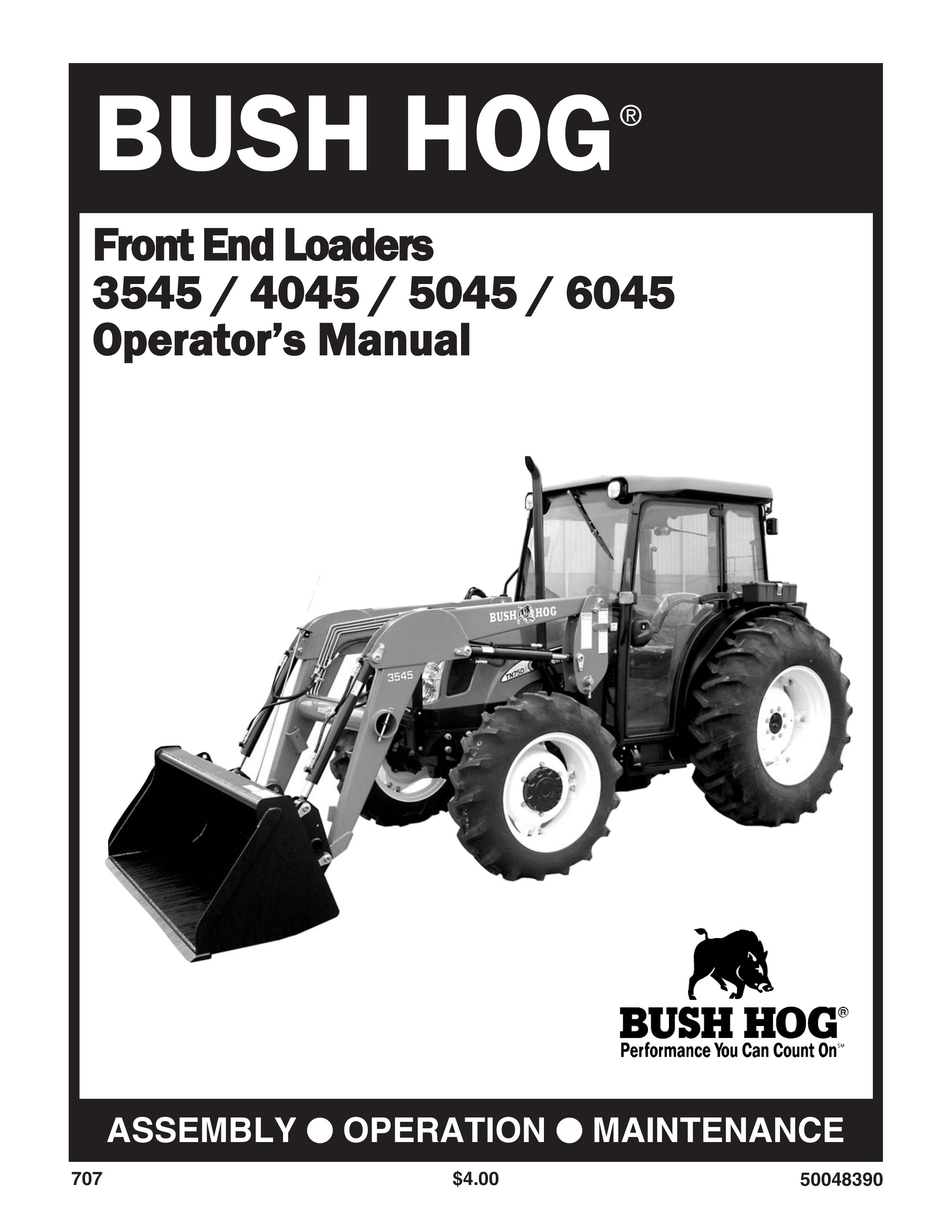 Bush Hog 3545 Compact Loader User Manual