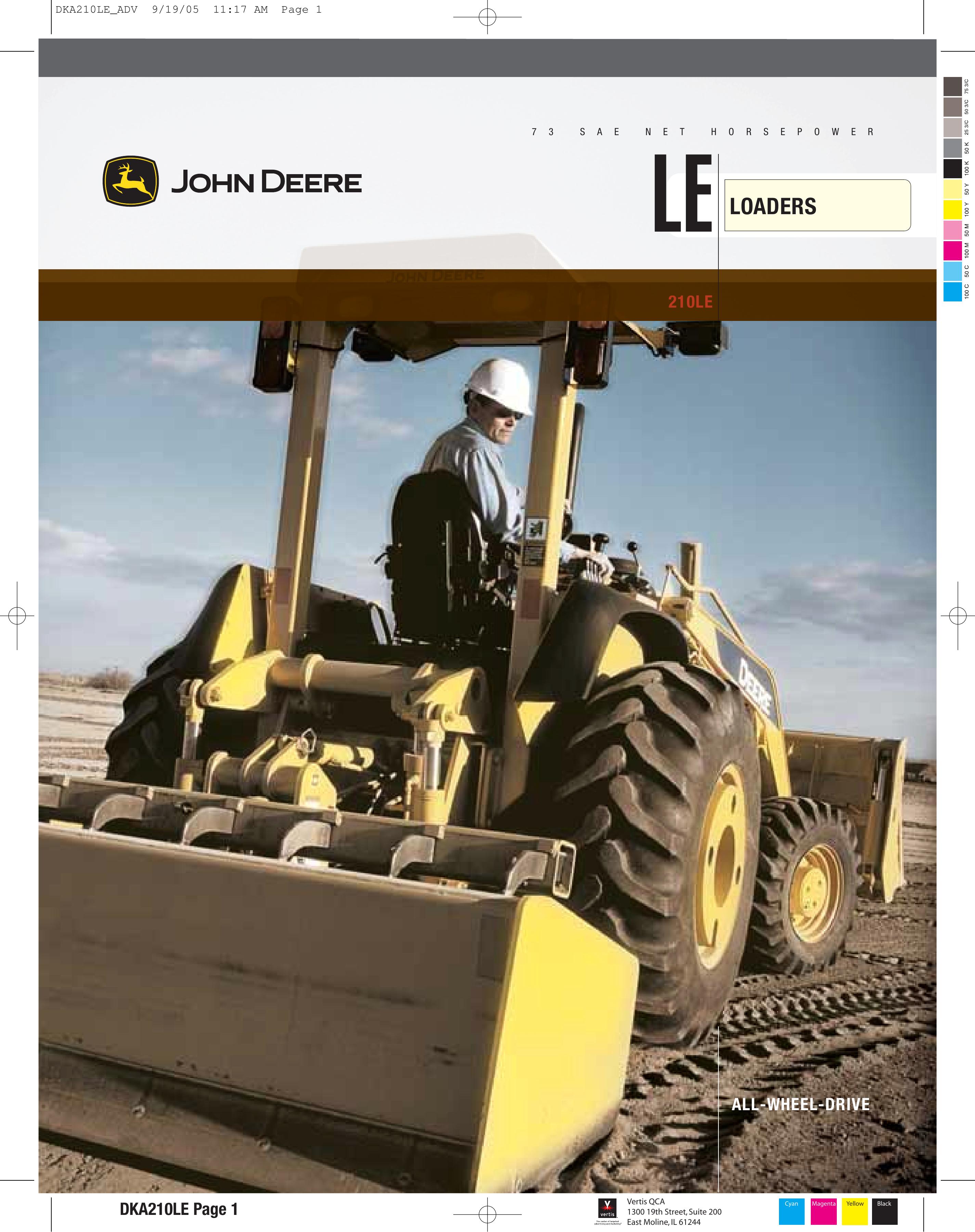 John Deere 210LE Compact Loader User Manual