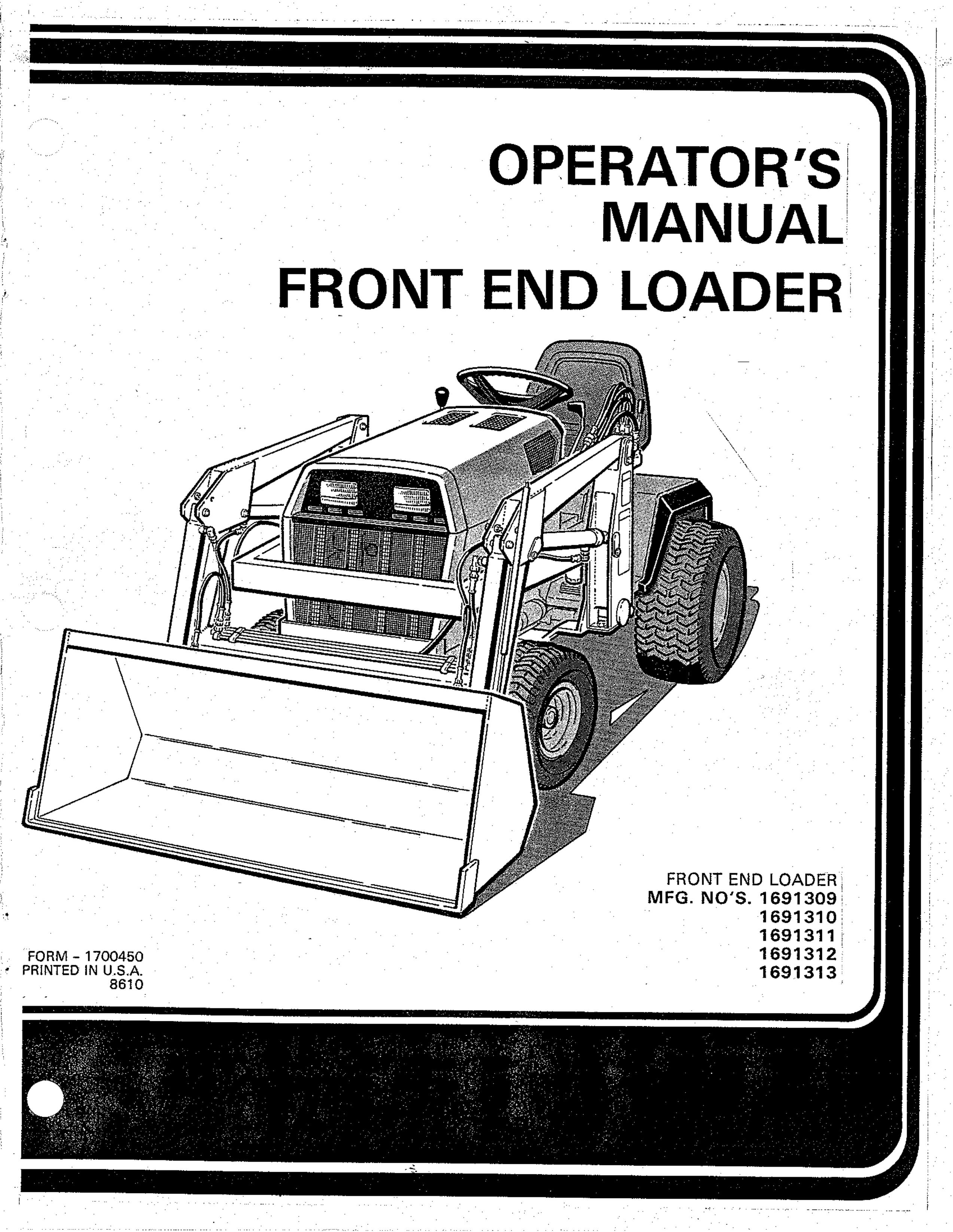 Snapper 1691309 Compact Loader User Manual