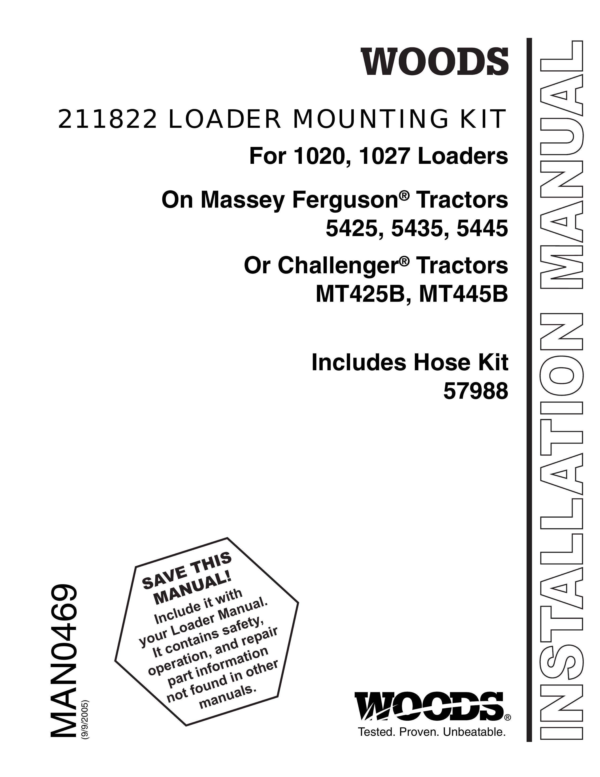 Woods Equipment 211822 Compact Loader User Manual
