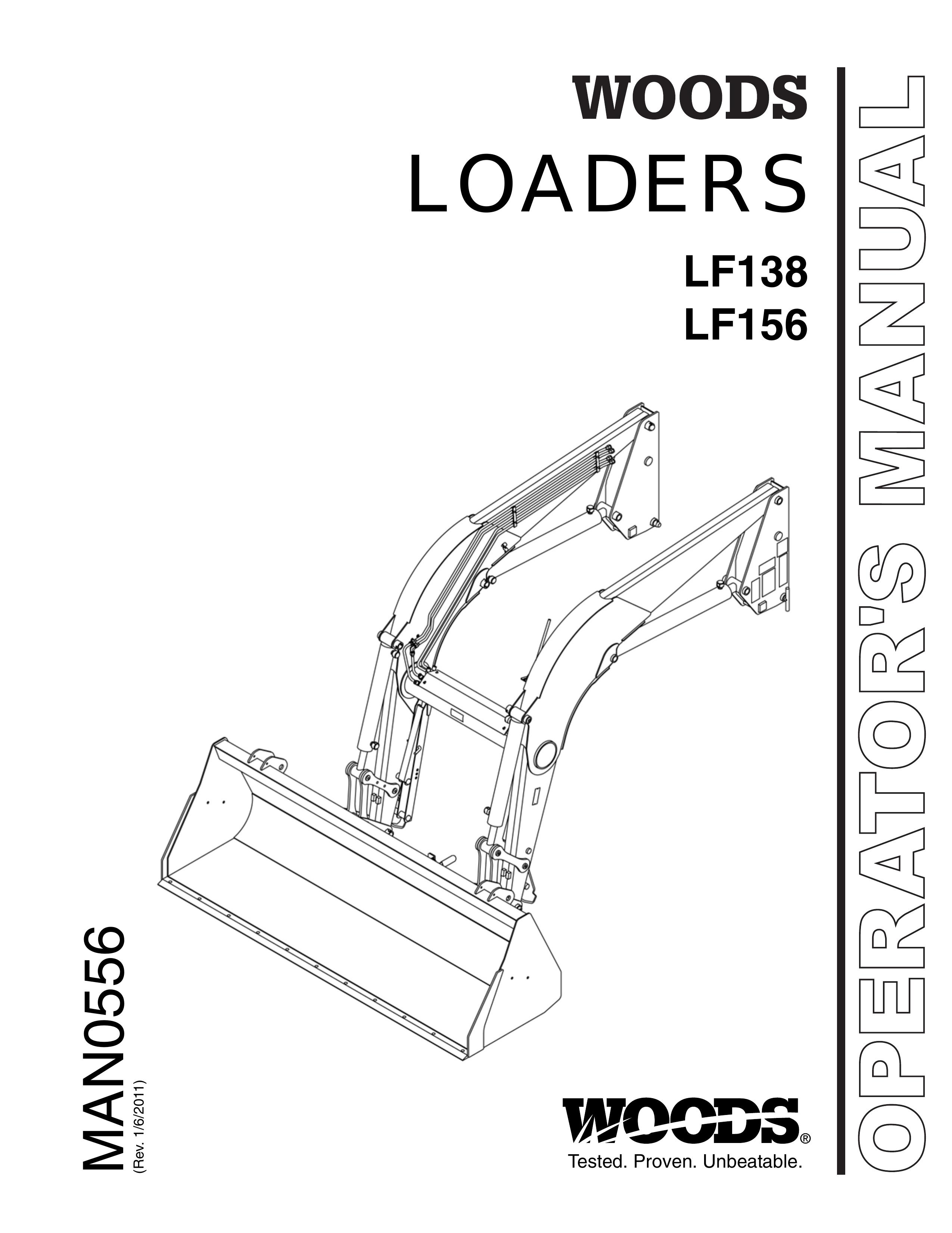 Woods Equipment LF156 Compact Loader User Manual