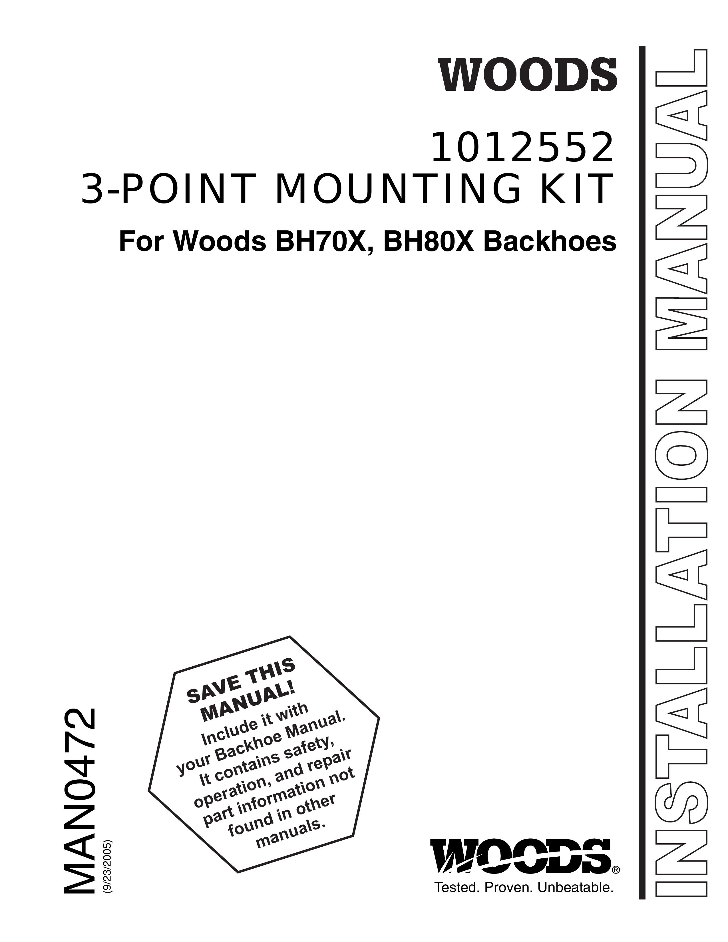 Woods Equipment MANO472 Compact Loader User Manual