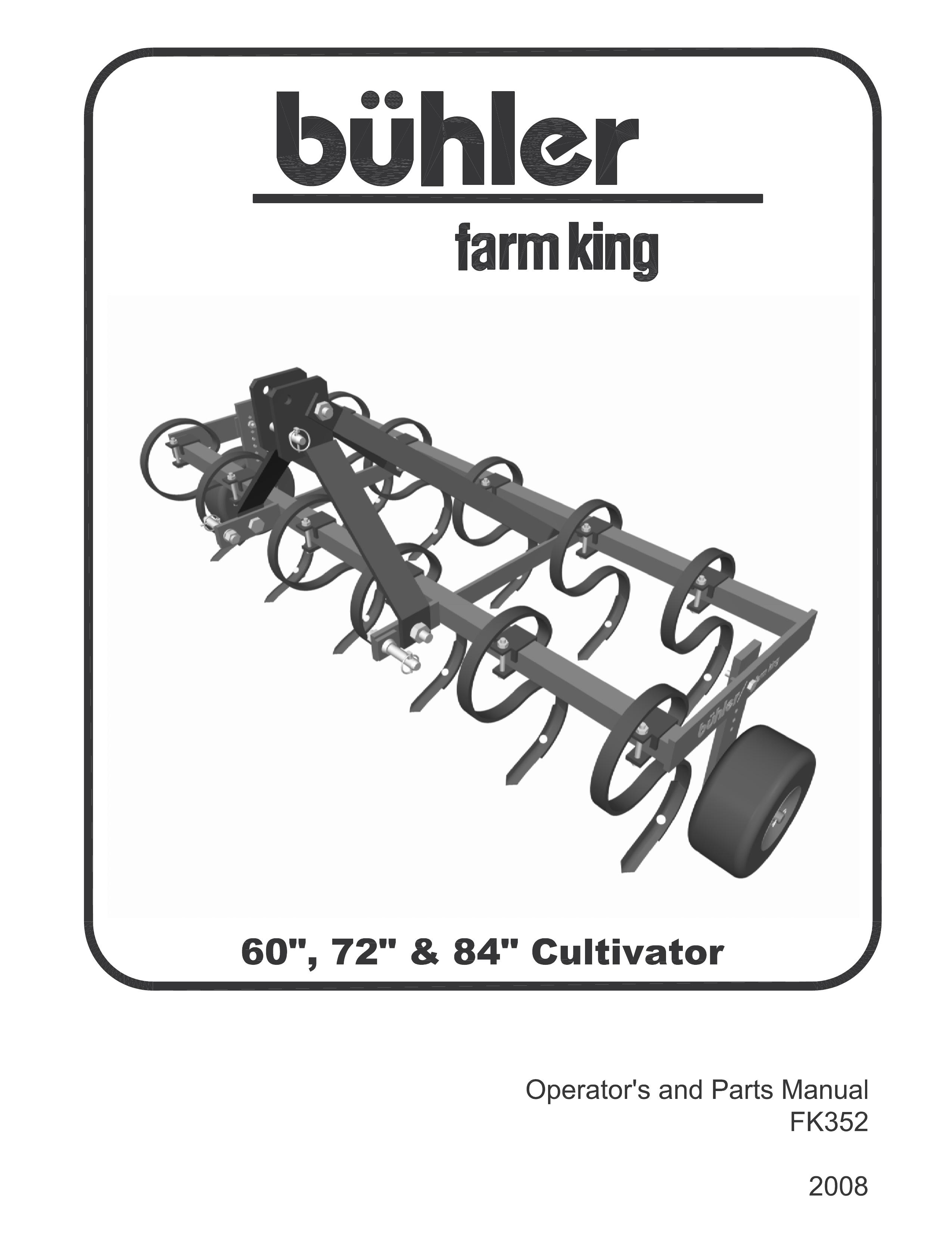 Buhler FK352 Cultivator User Manual