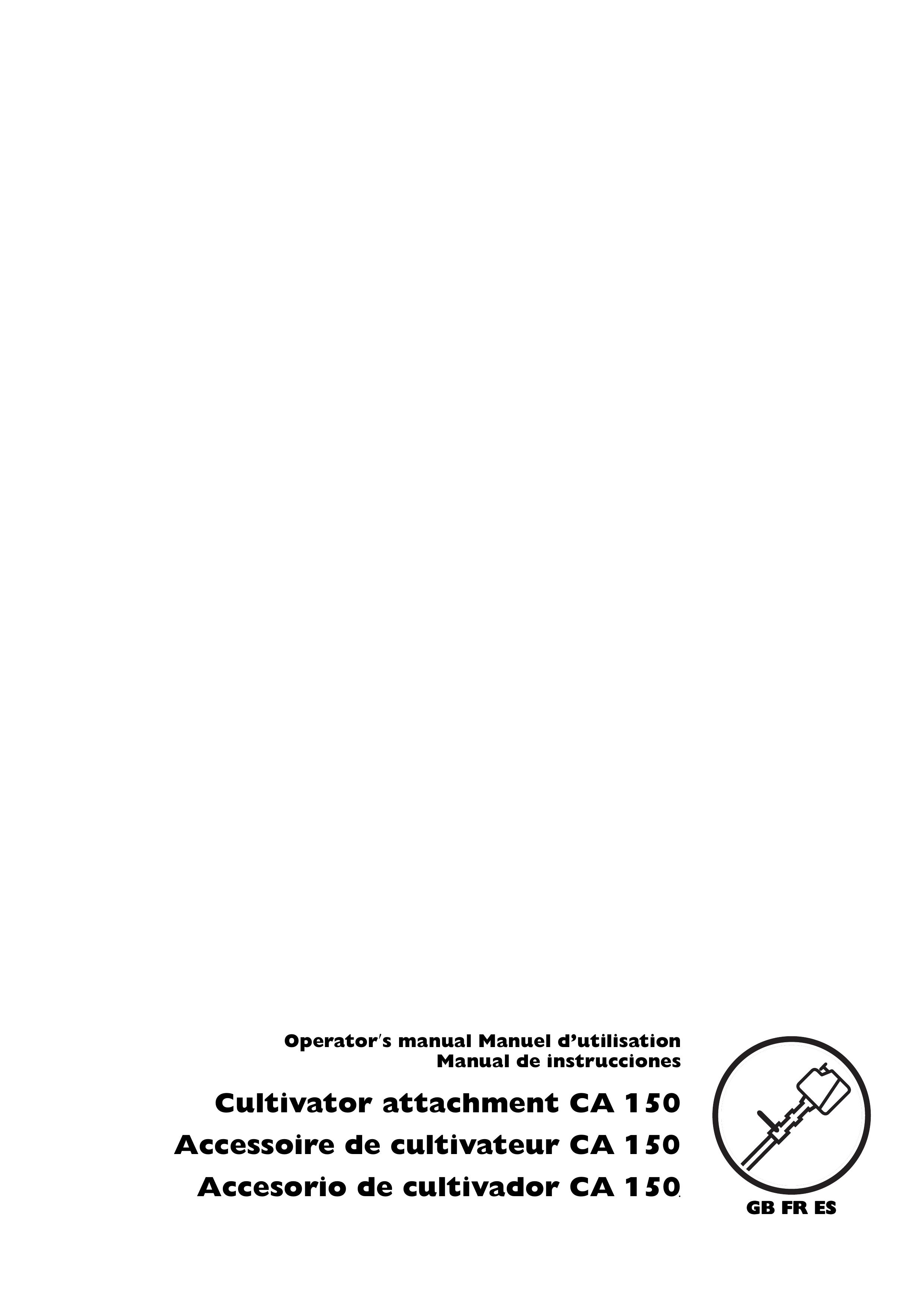 Husqvarna CA 150 Cultivator User Manual