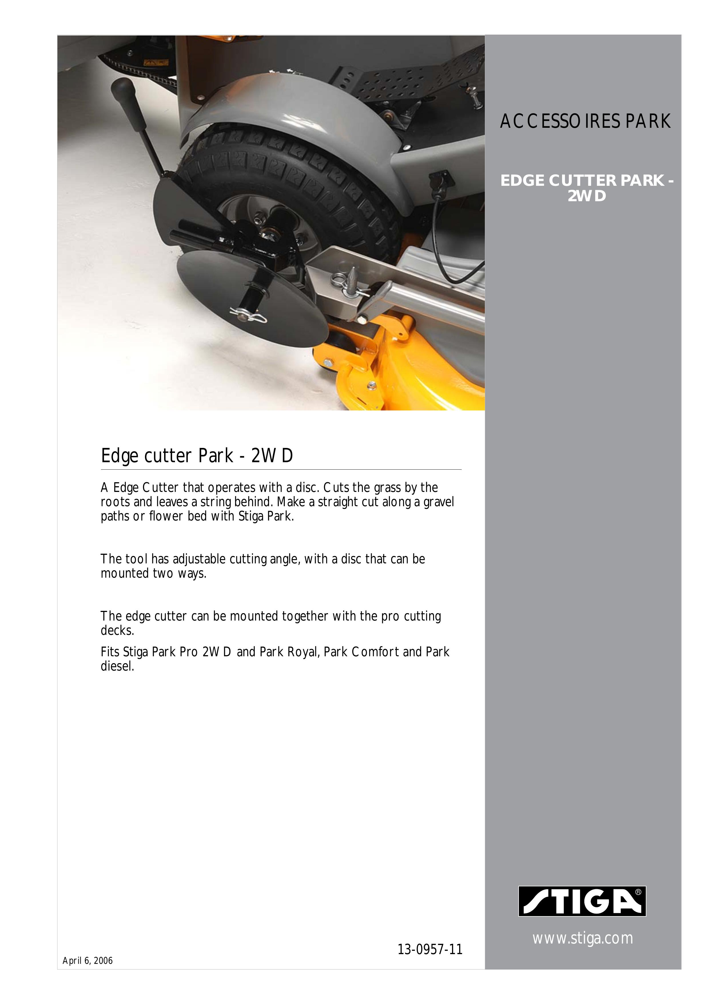 Stiga 2WD Edger User Manual