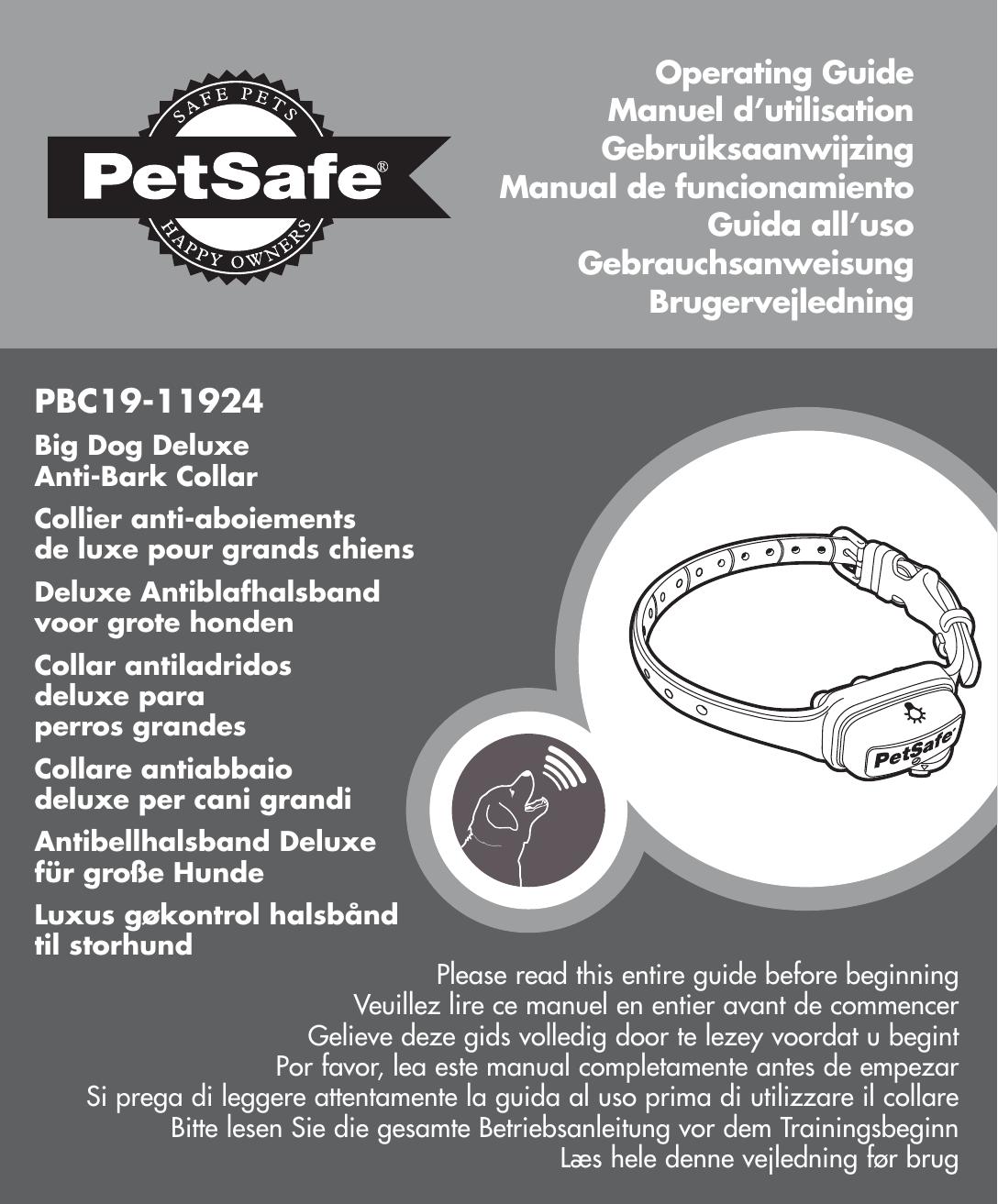 Petsafe PBC 19-11924 Electric Pet Fence User Manual