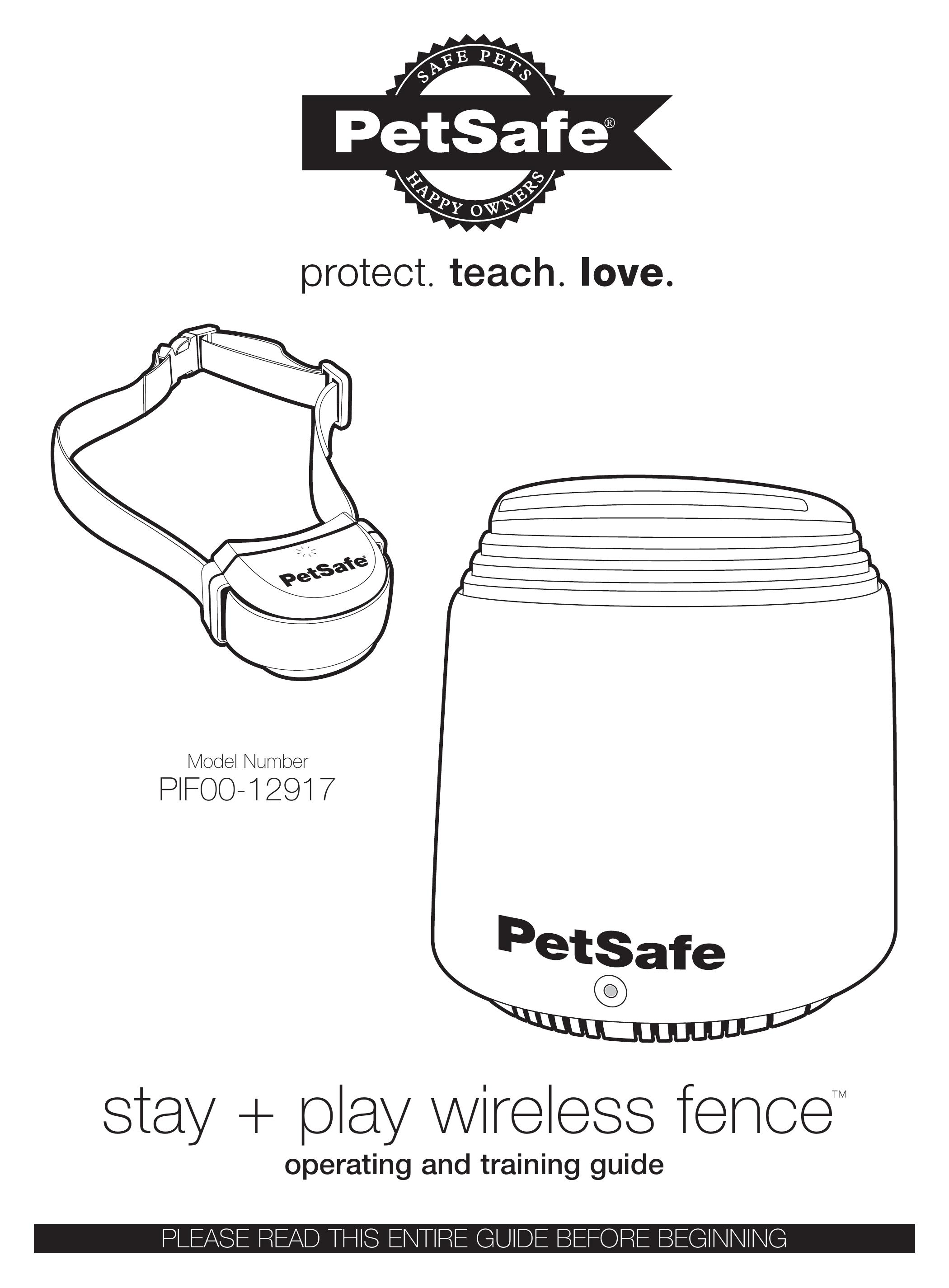 Petsafe PIF00-12917 Electric Pet Fence User Manual