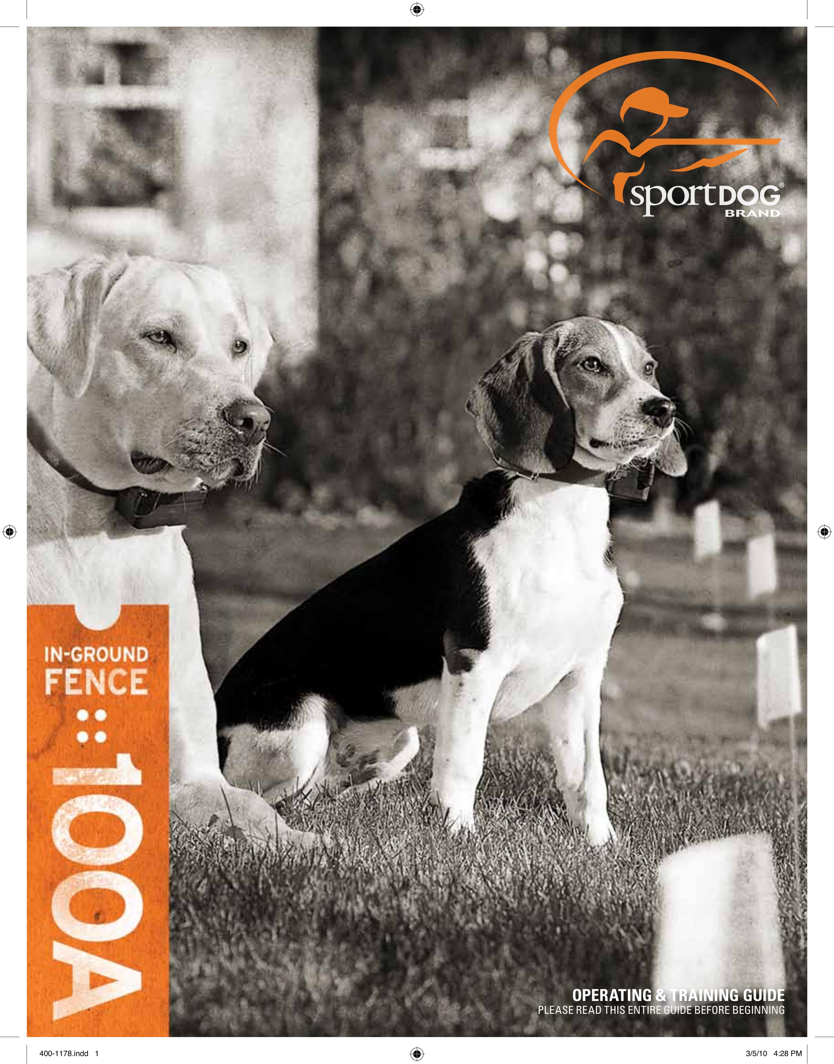 SportDOG 100A Electric Pet Fence User Manual