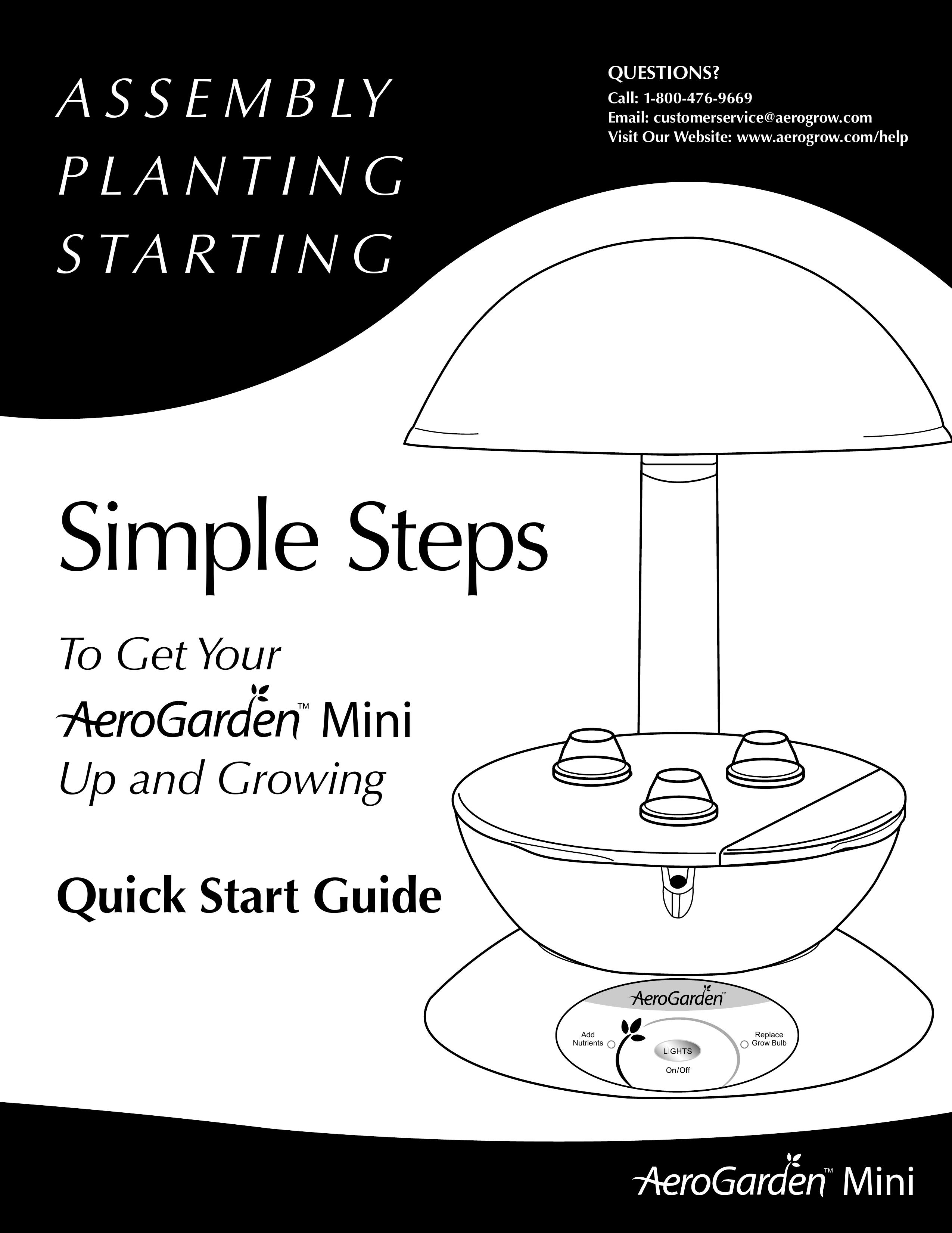 AeroGarden 300291 Greenhouse Kit User Manual