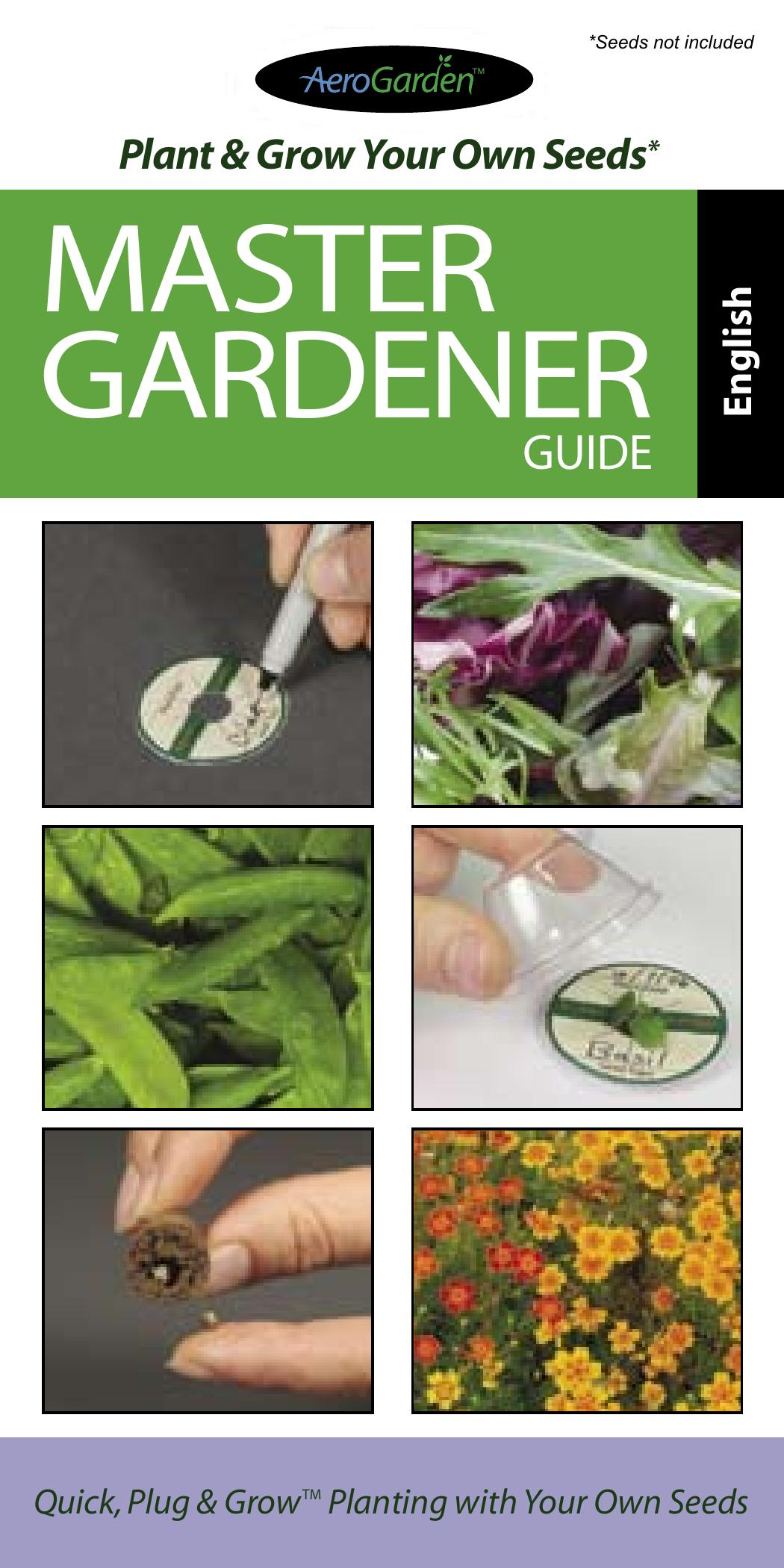 AeroGarden 7-Pod Greenhouse Kit User Manual
