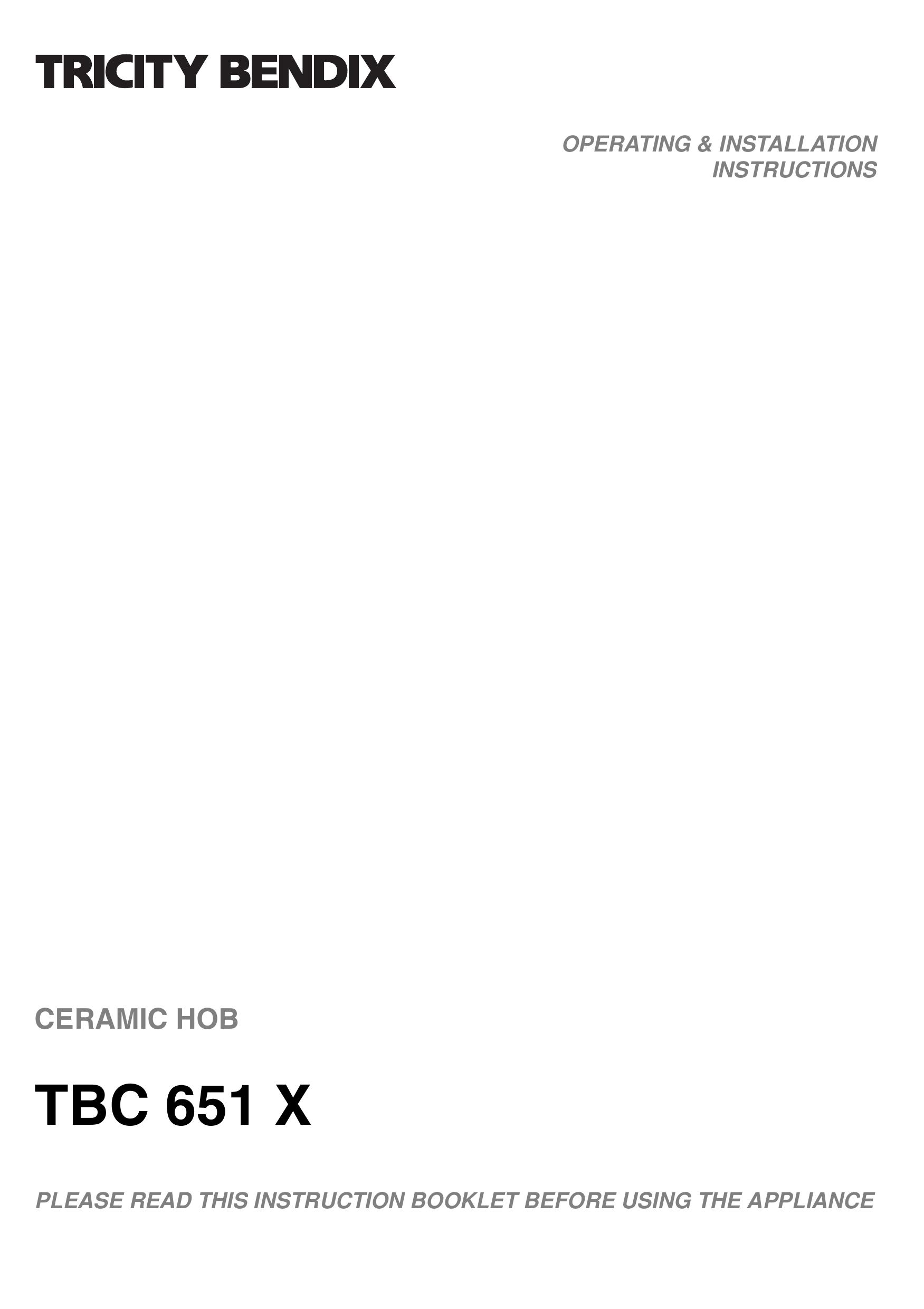 Electrolux TBC 651 X Greenhouse Kit User Manual