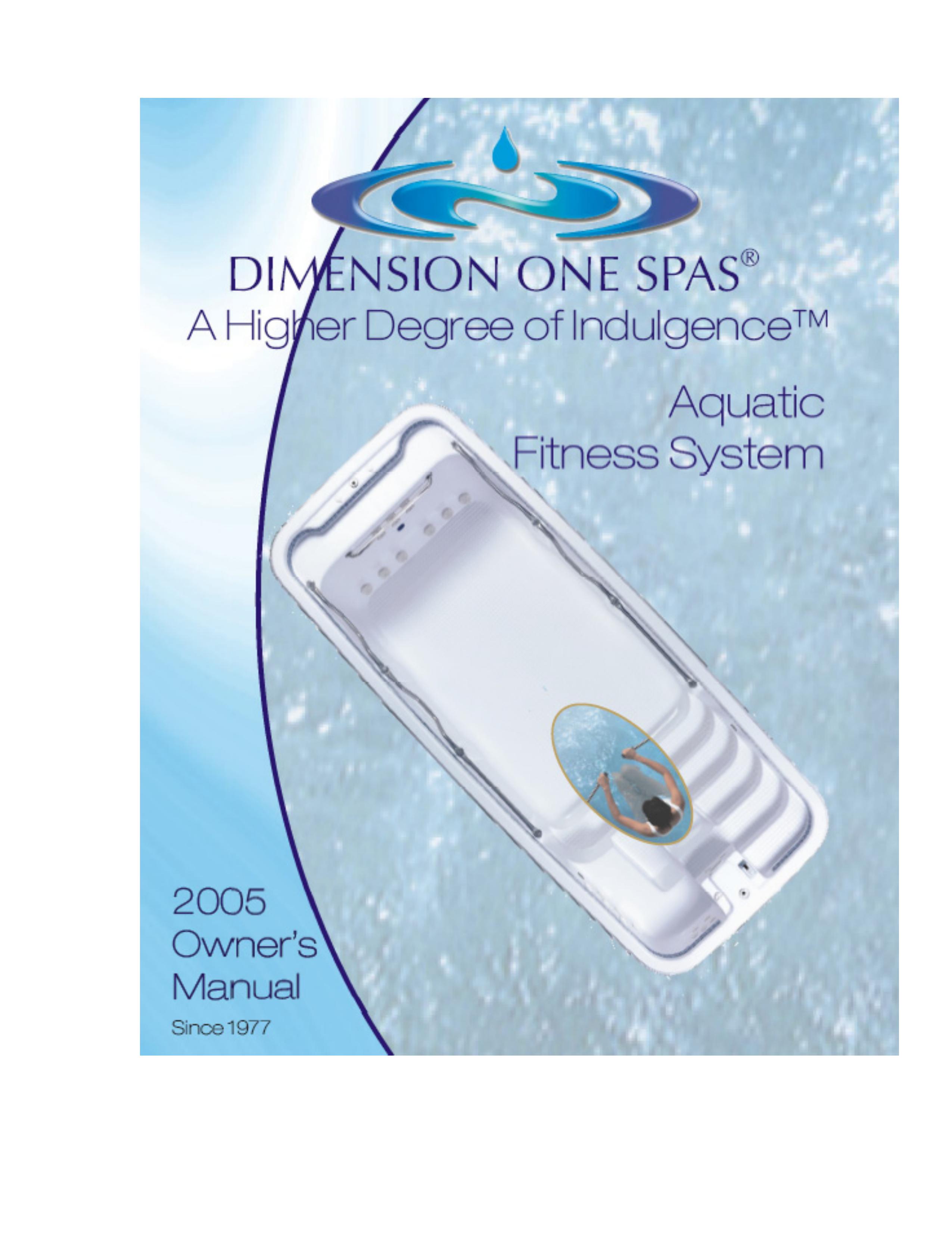 Dimension One Spas 01513-192 Hot Tub User Manual
