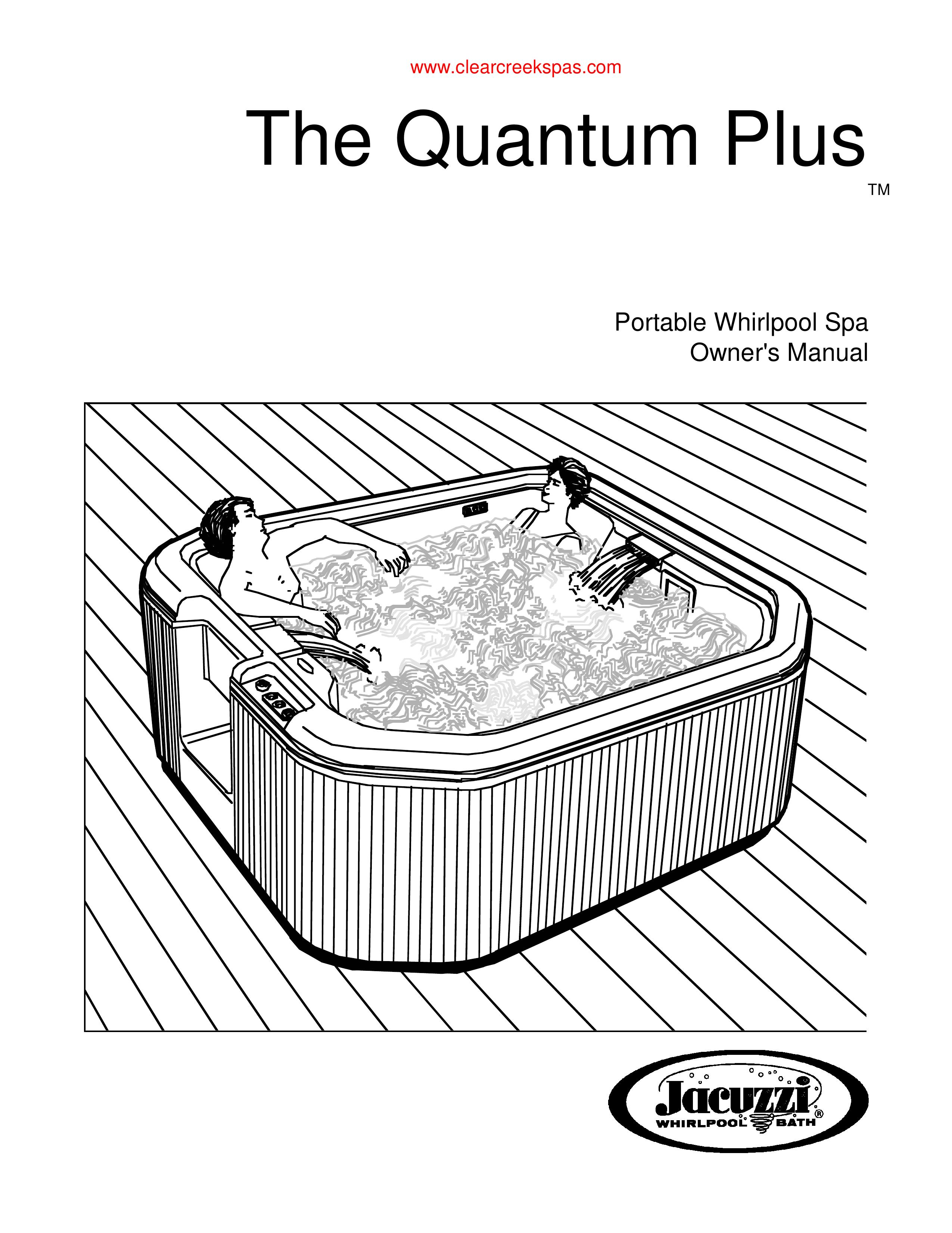 Whirlpool oortable spa Hot Tub User Manual