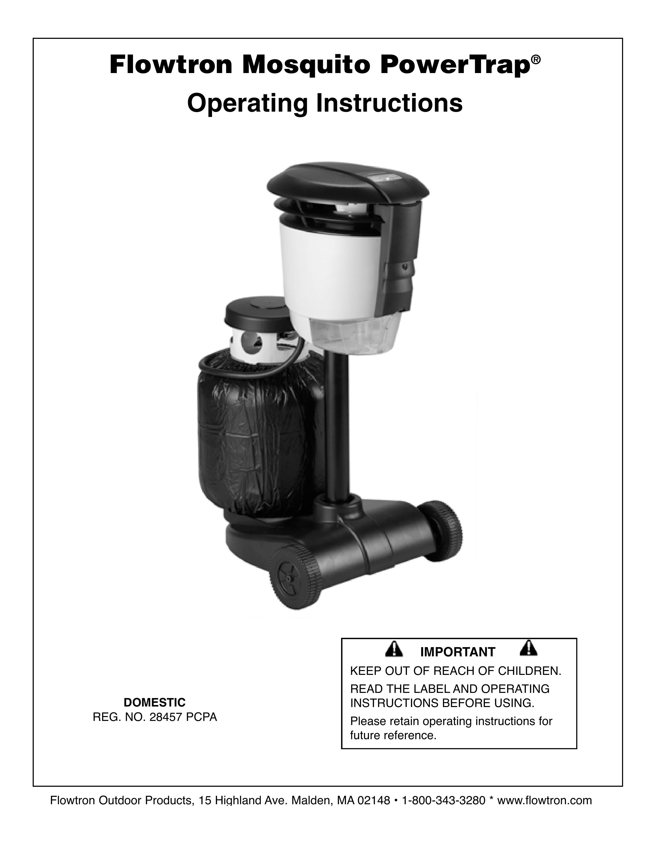 Flowtron Outdoor Products MT-200 Series Insect Control Equipment User Manual